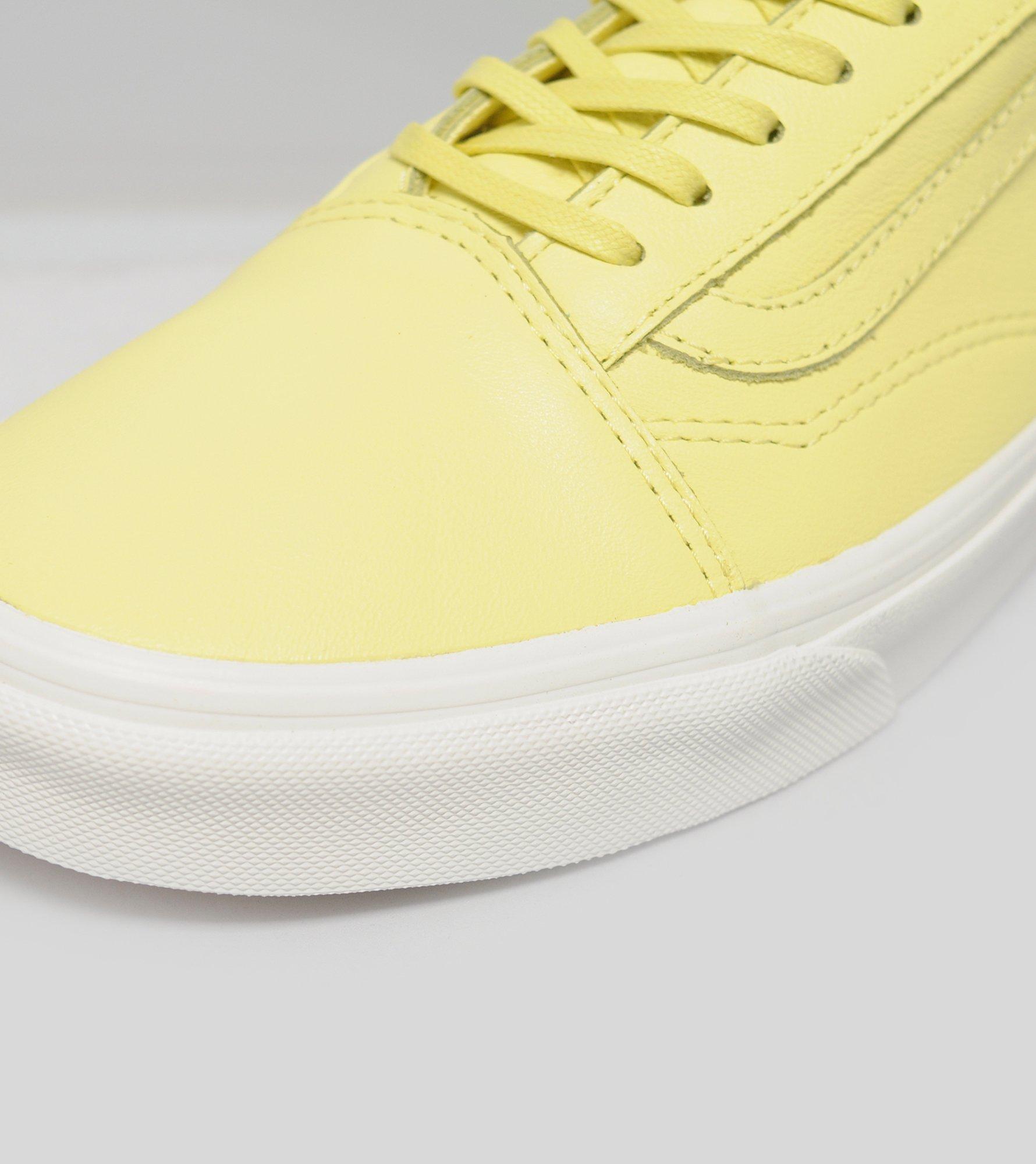 pastel yellow vans old skool