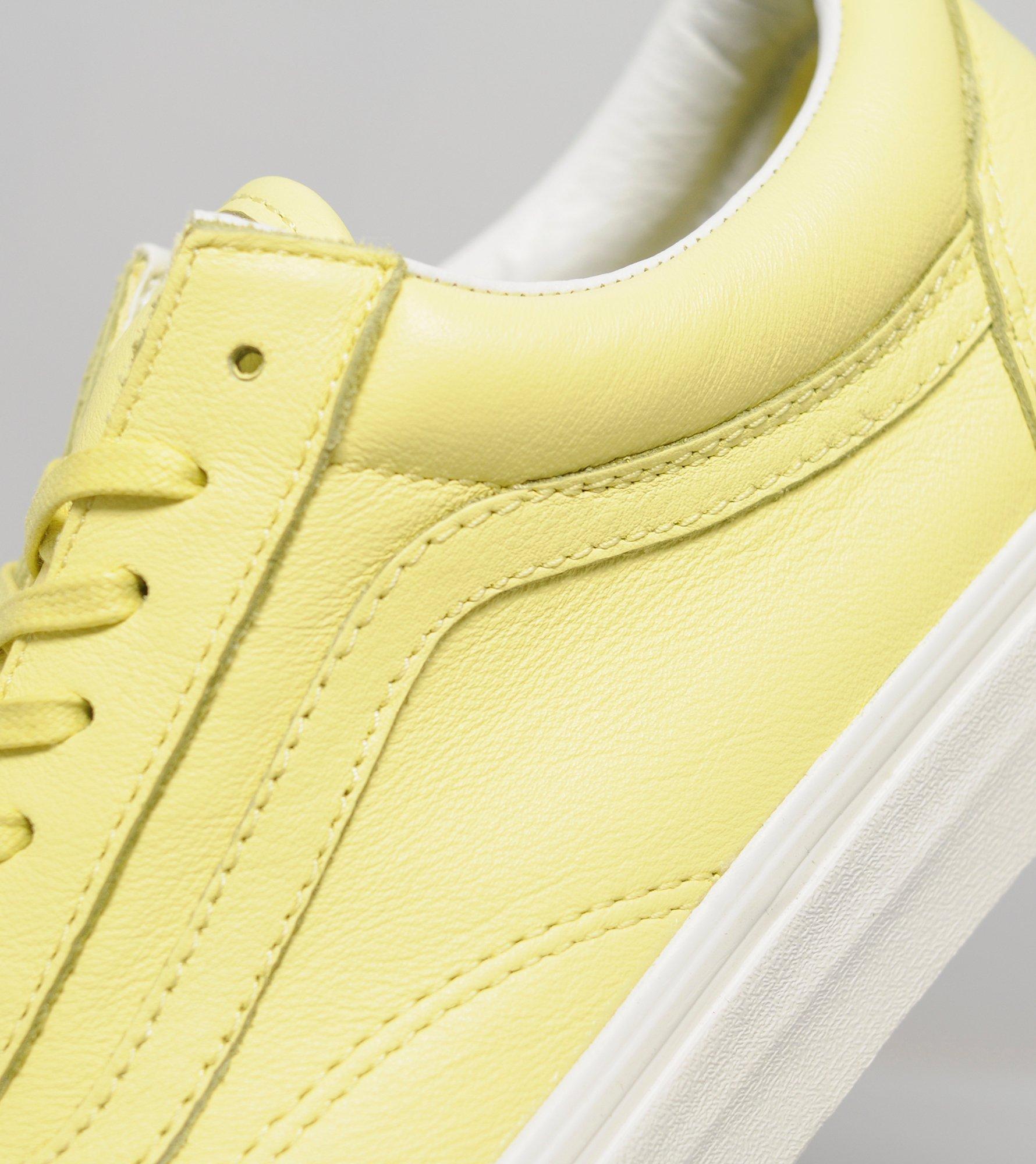 pastel yellow vans old skool