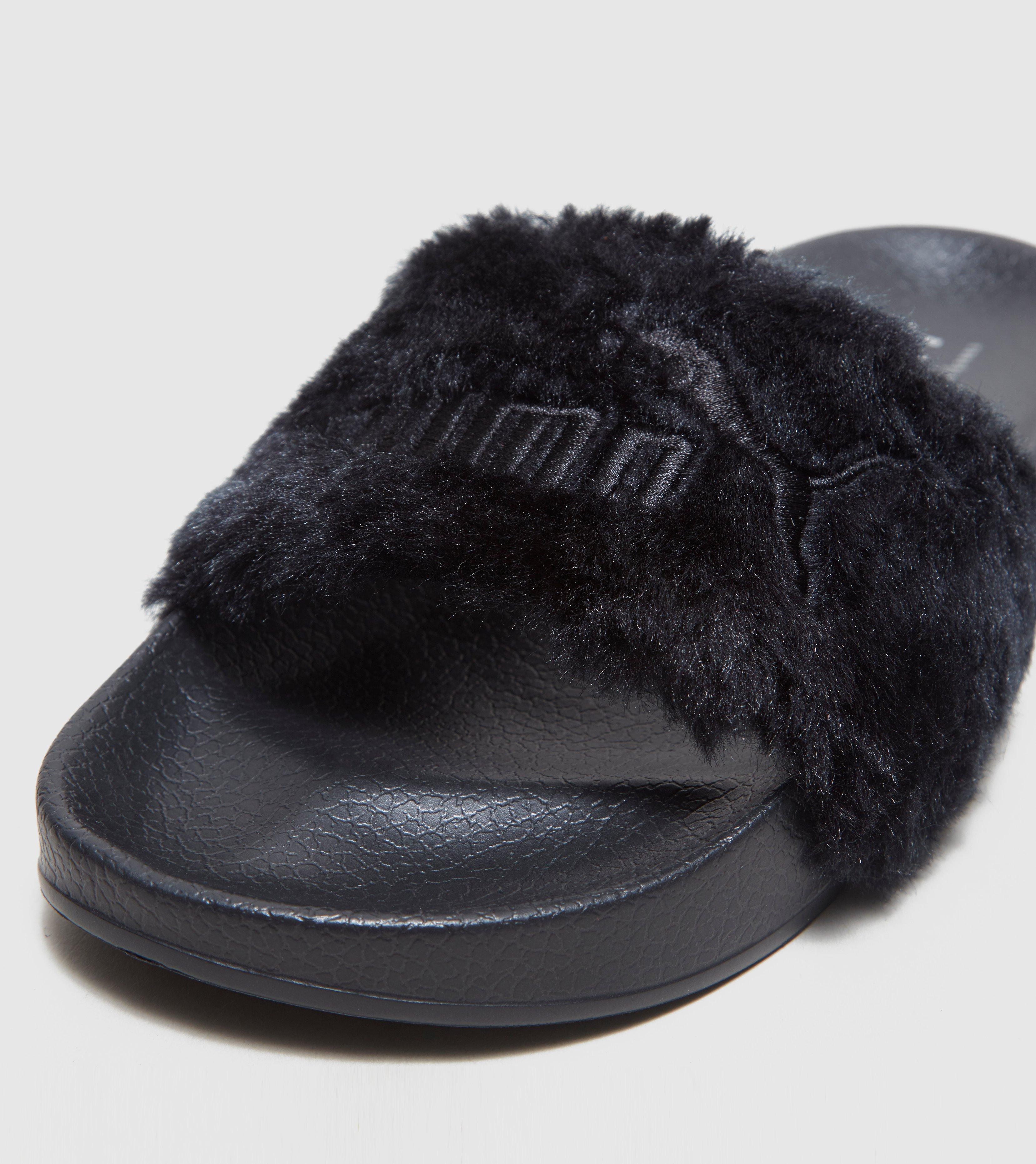 fenty slides black