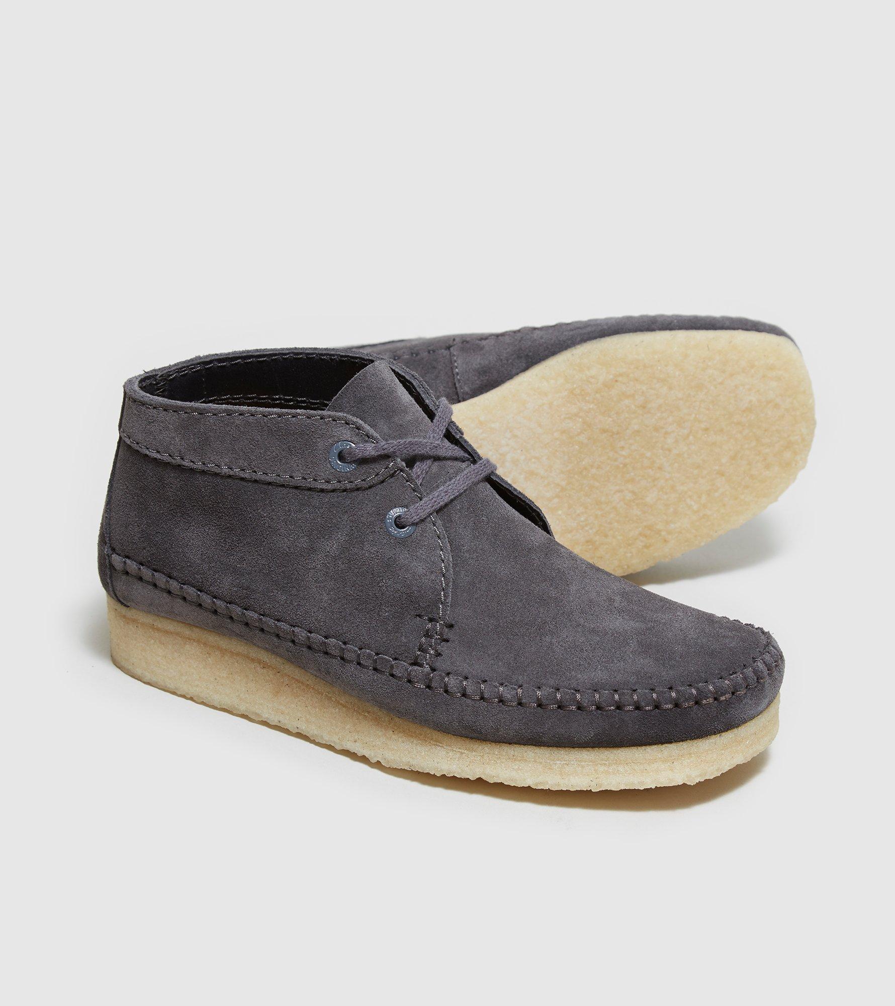 clarks weaver boot leather