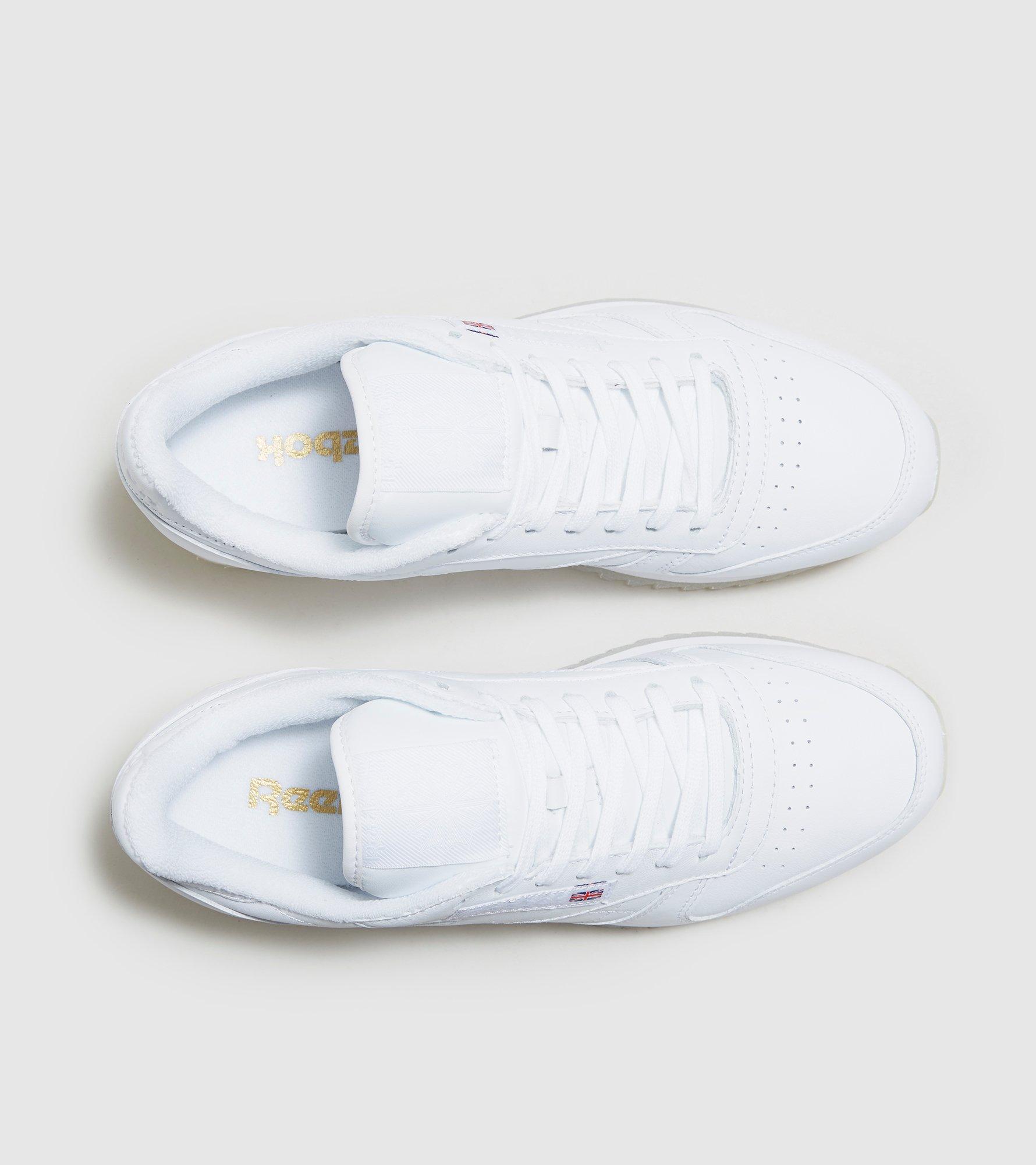 reebok classic clear bottom