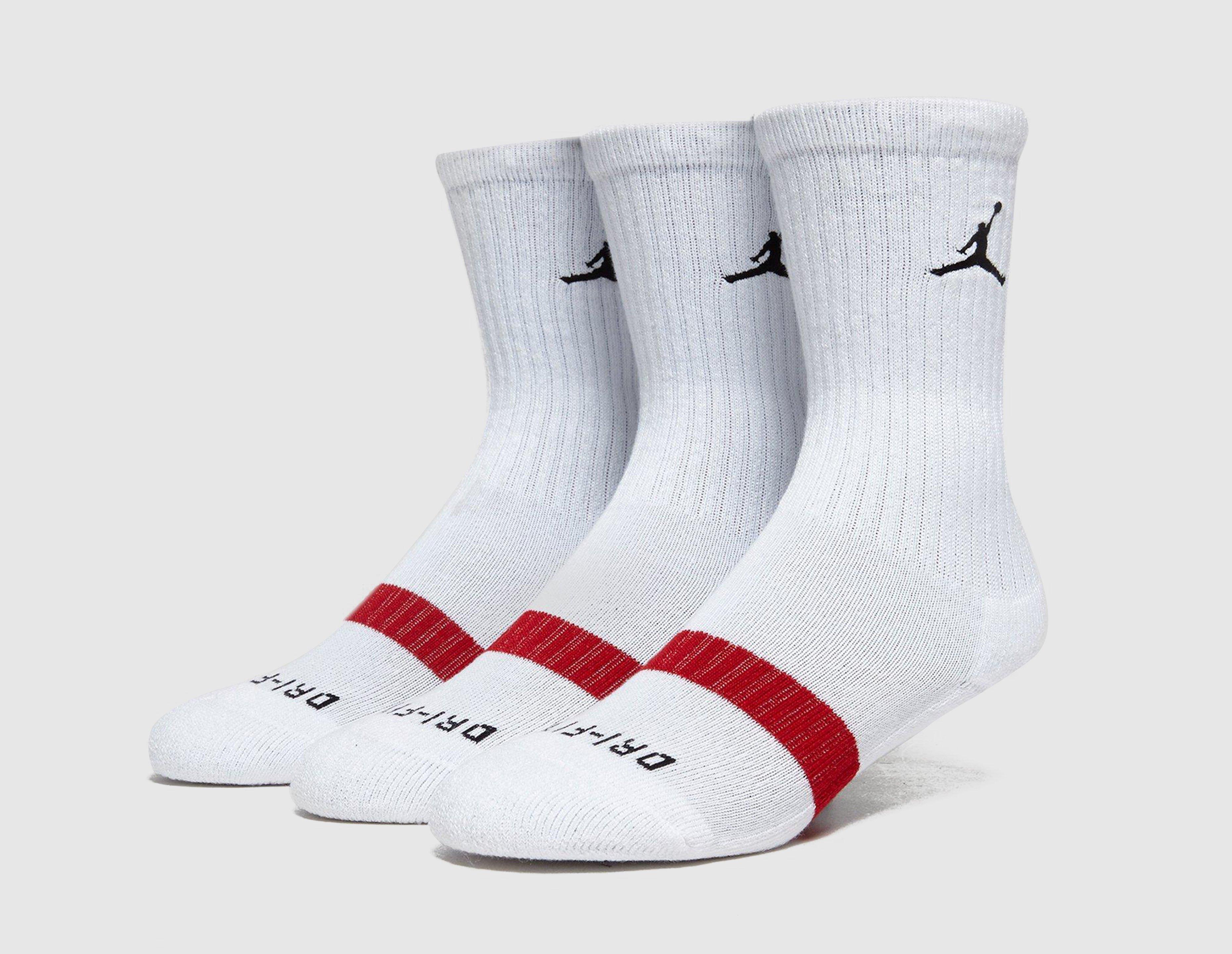 jordan 3 pack crew socks