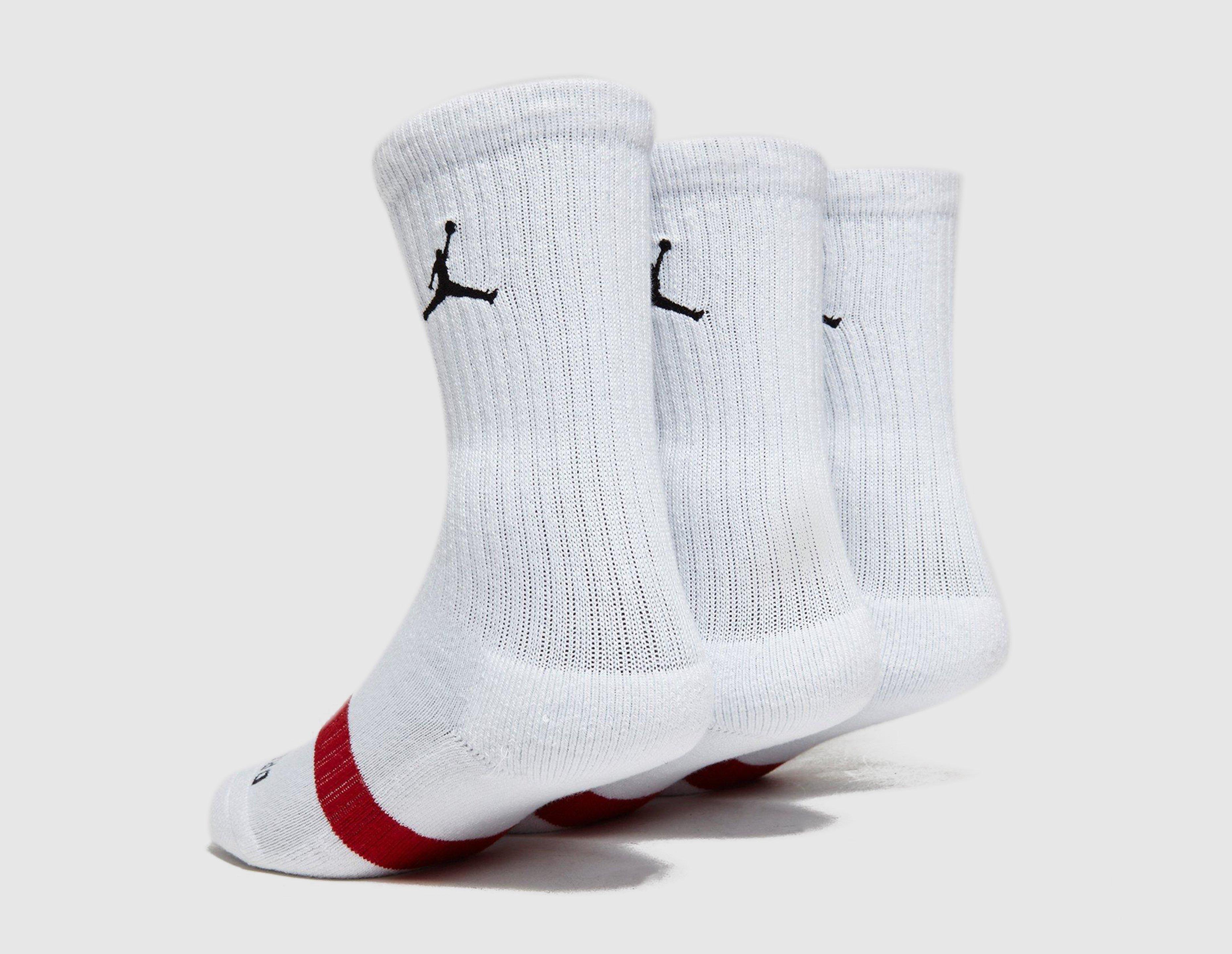 jordan 3 pack crew socks