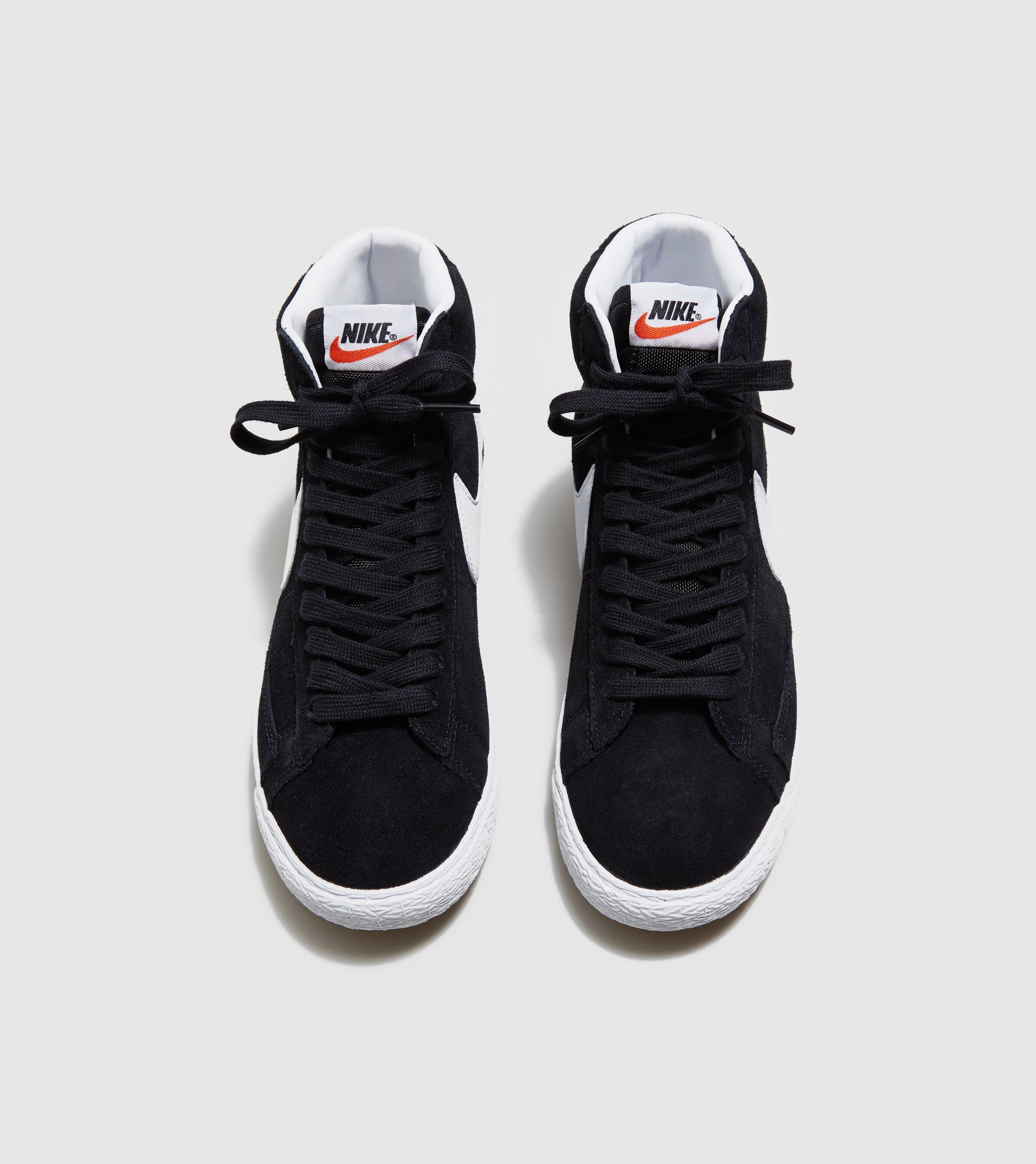 womens black suede nike blazers
