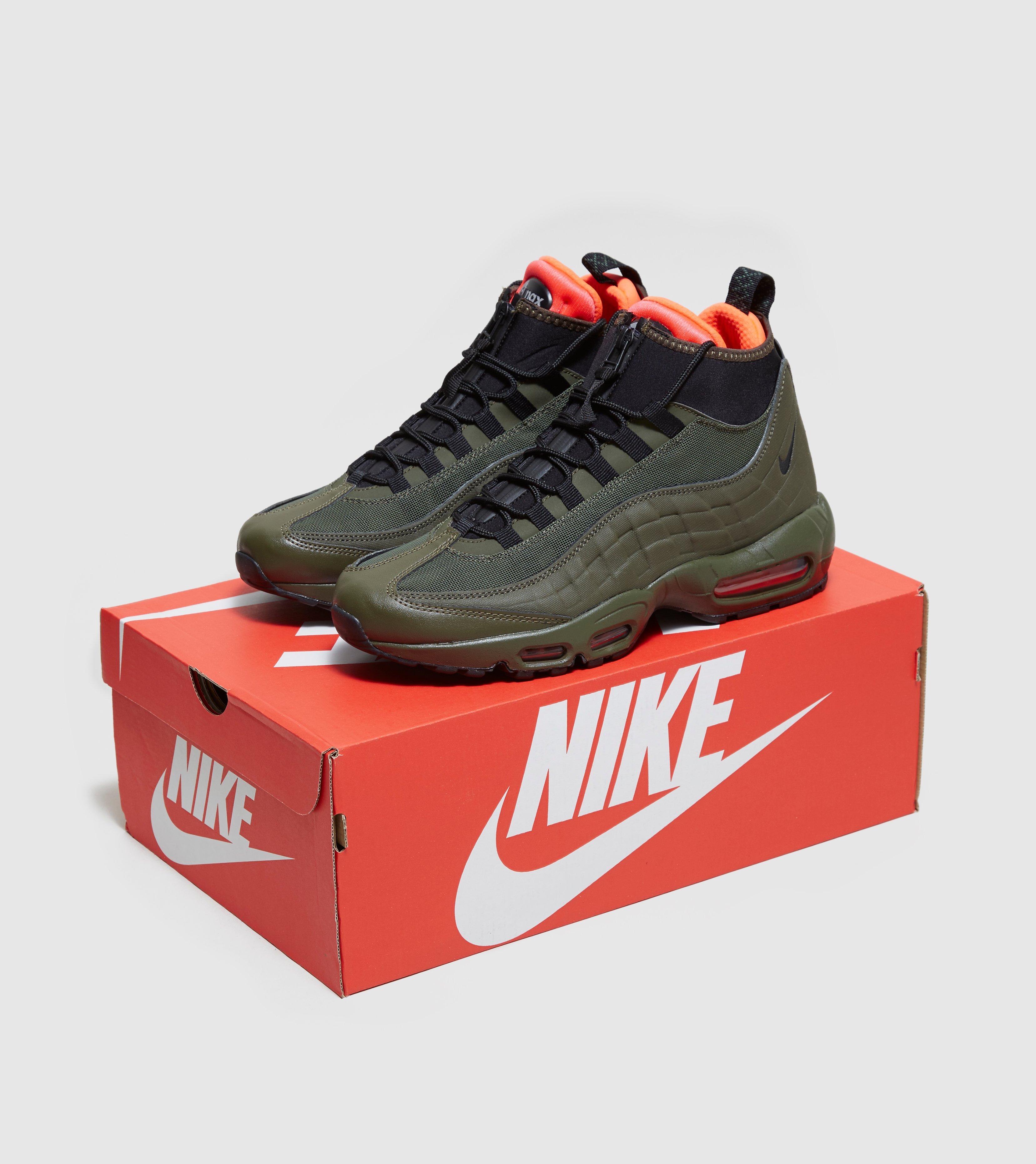 nike air max 95 green and orange