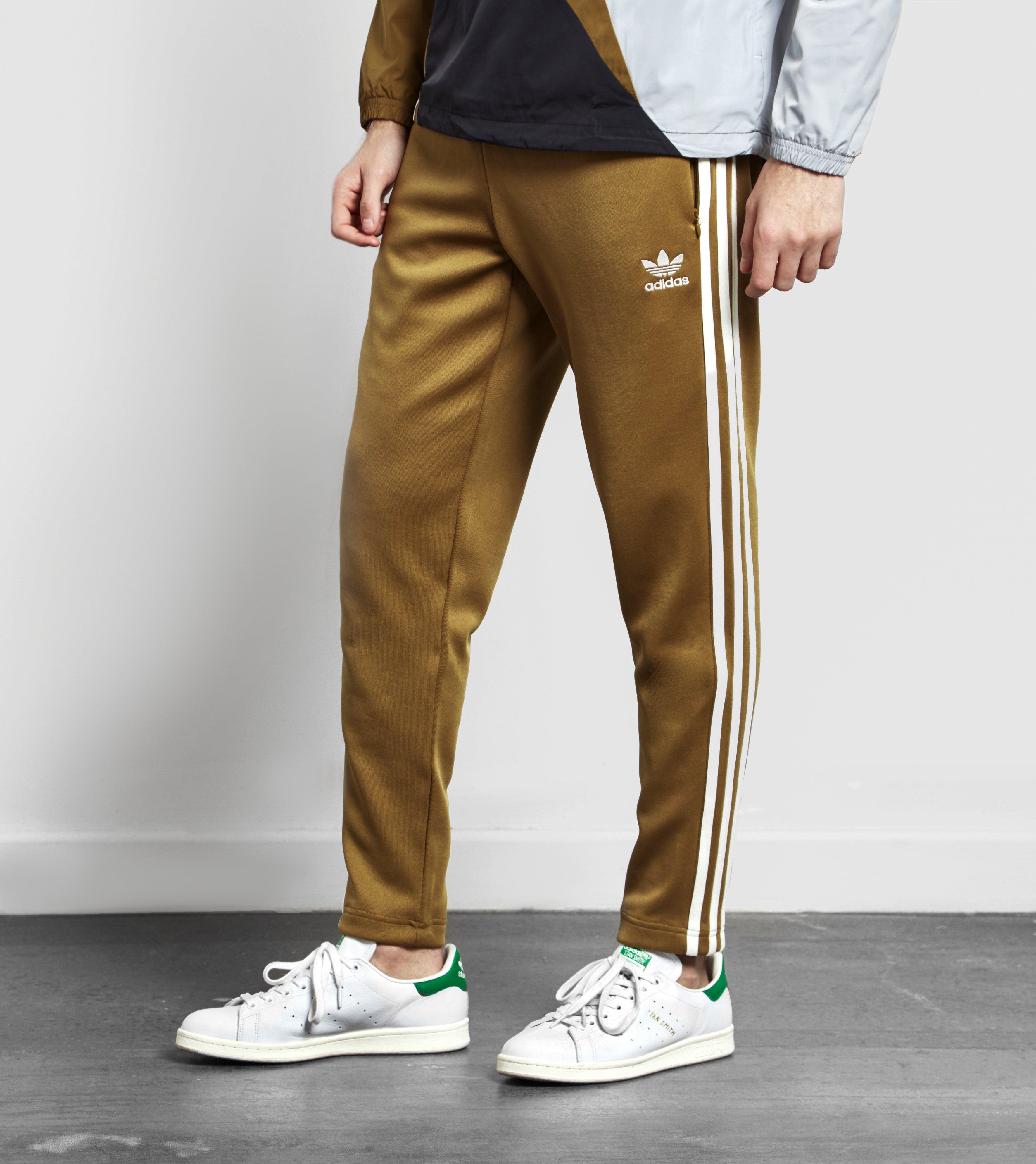 adidas superstar track pants green