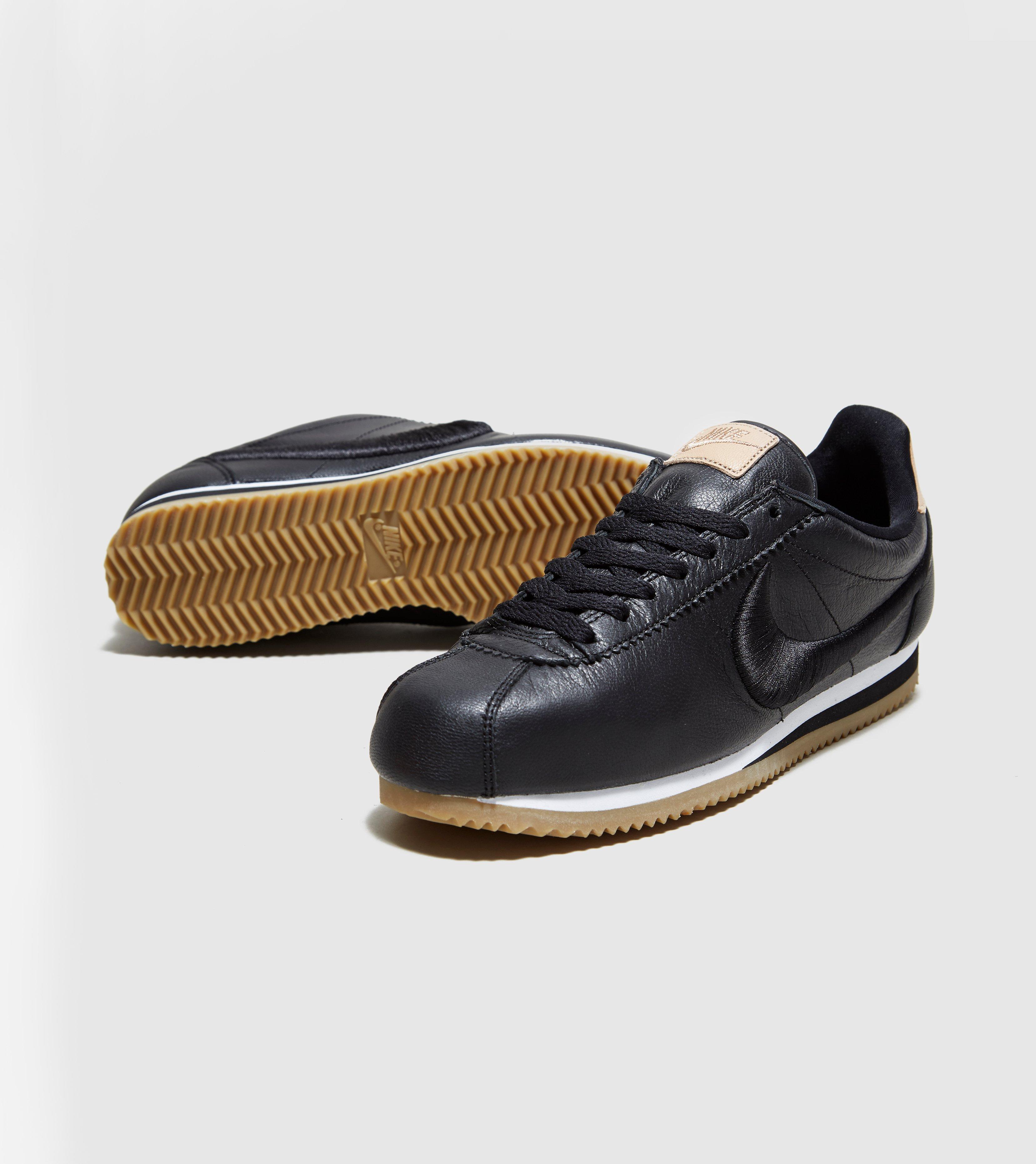 nike cortez leather beige