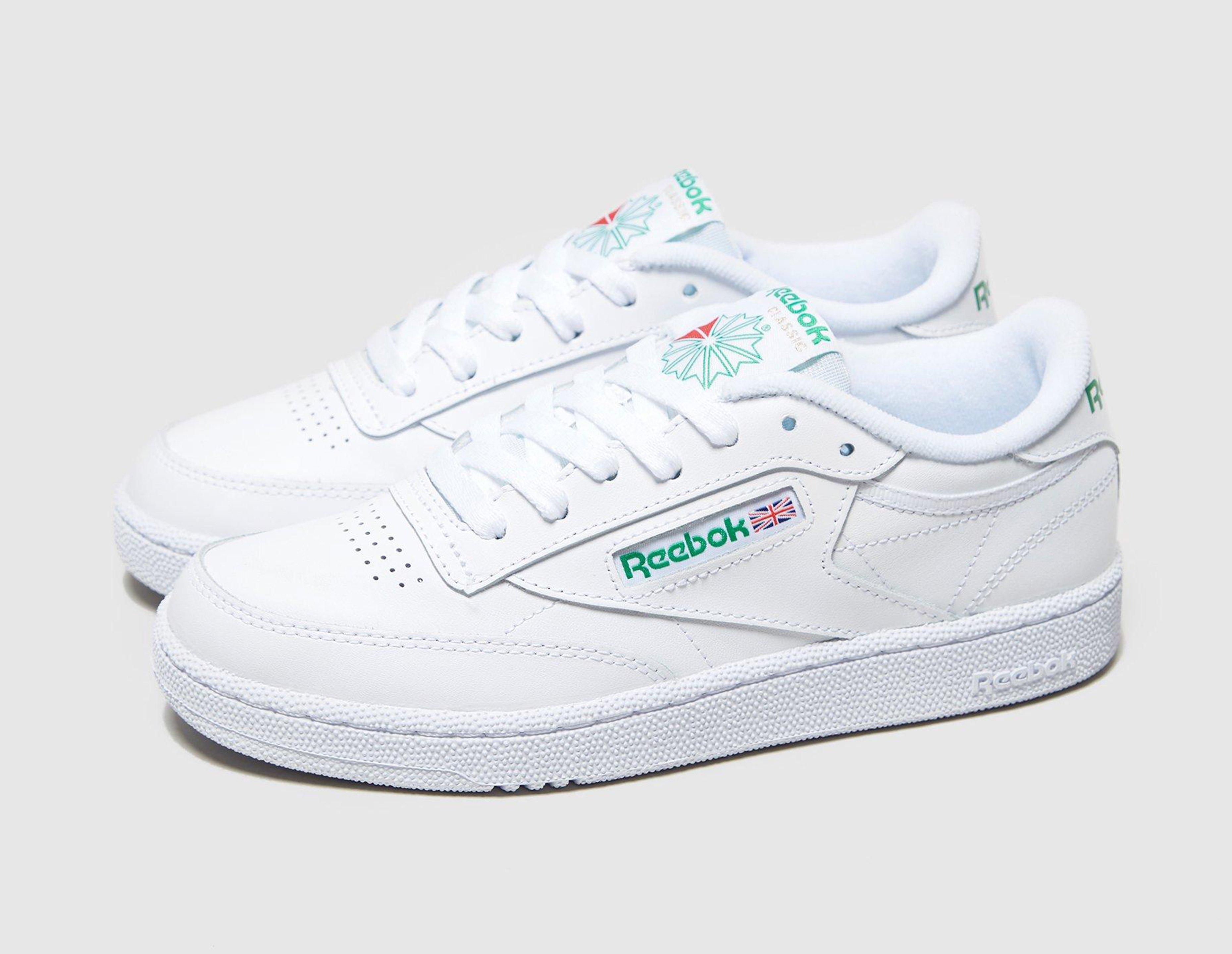 reebok club c sizing