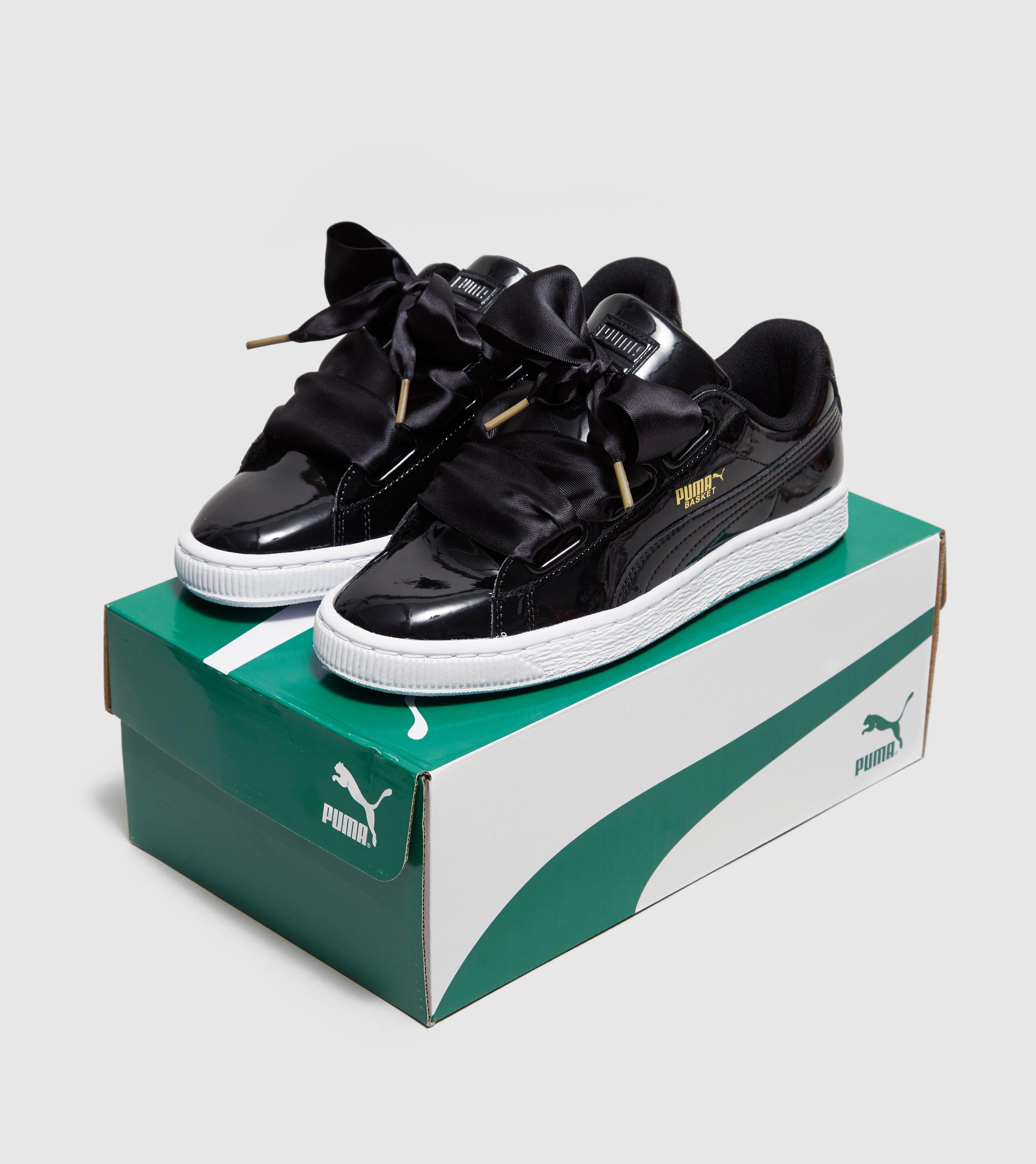 puma basket heart sizing