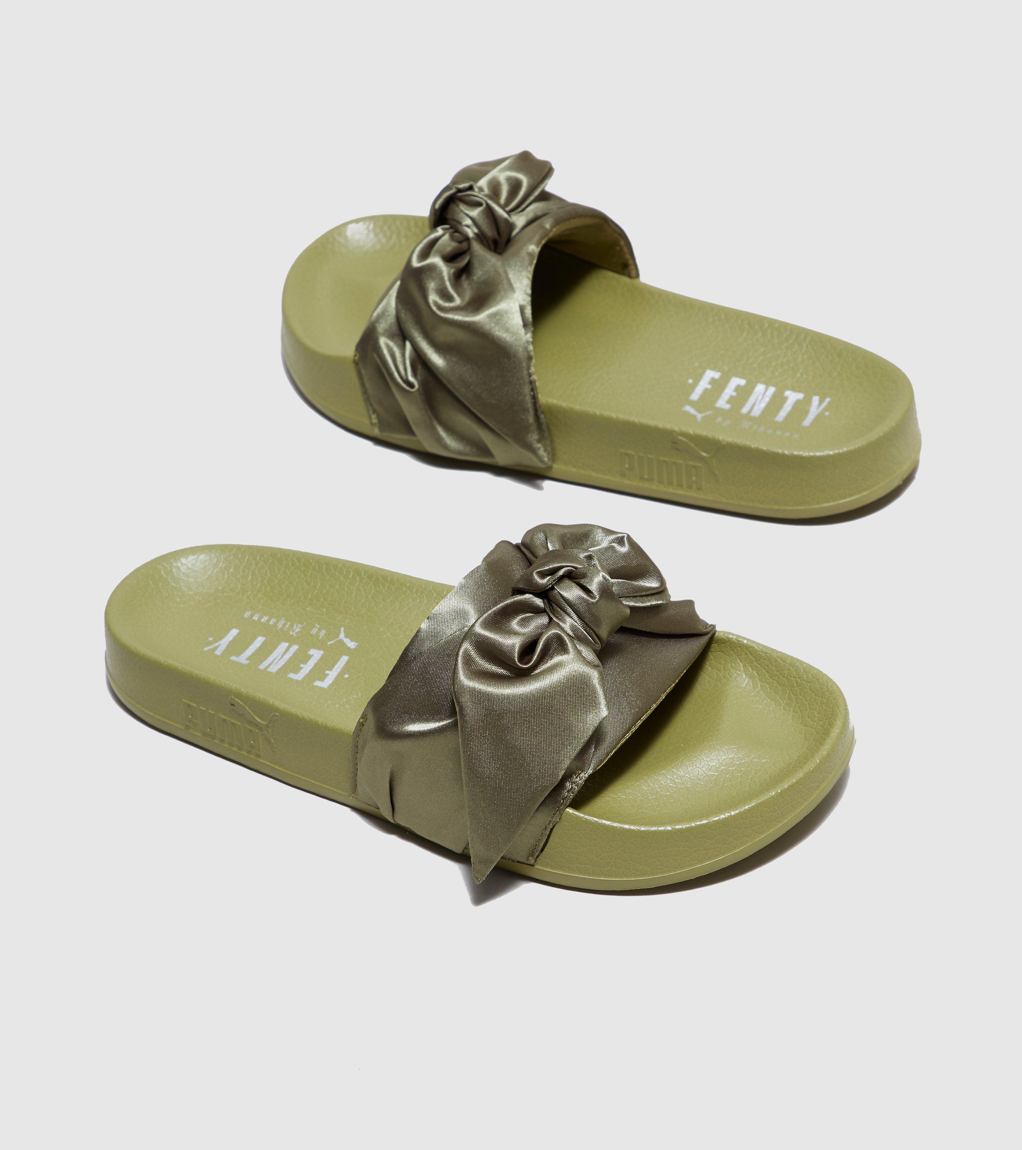 puma fenty bow womens yellow