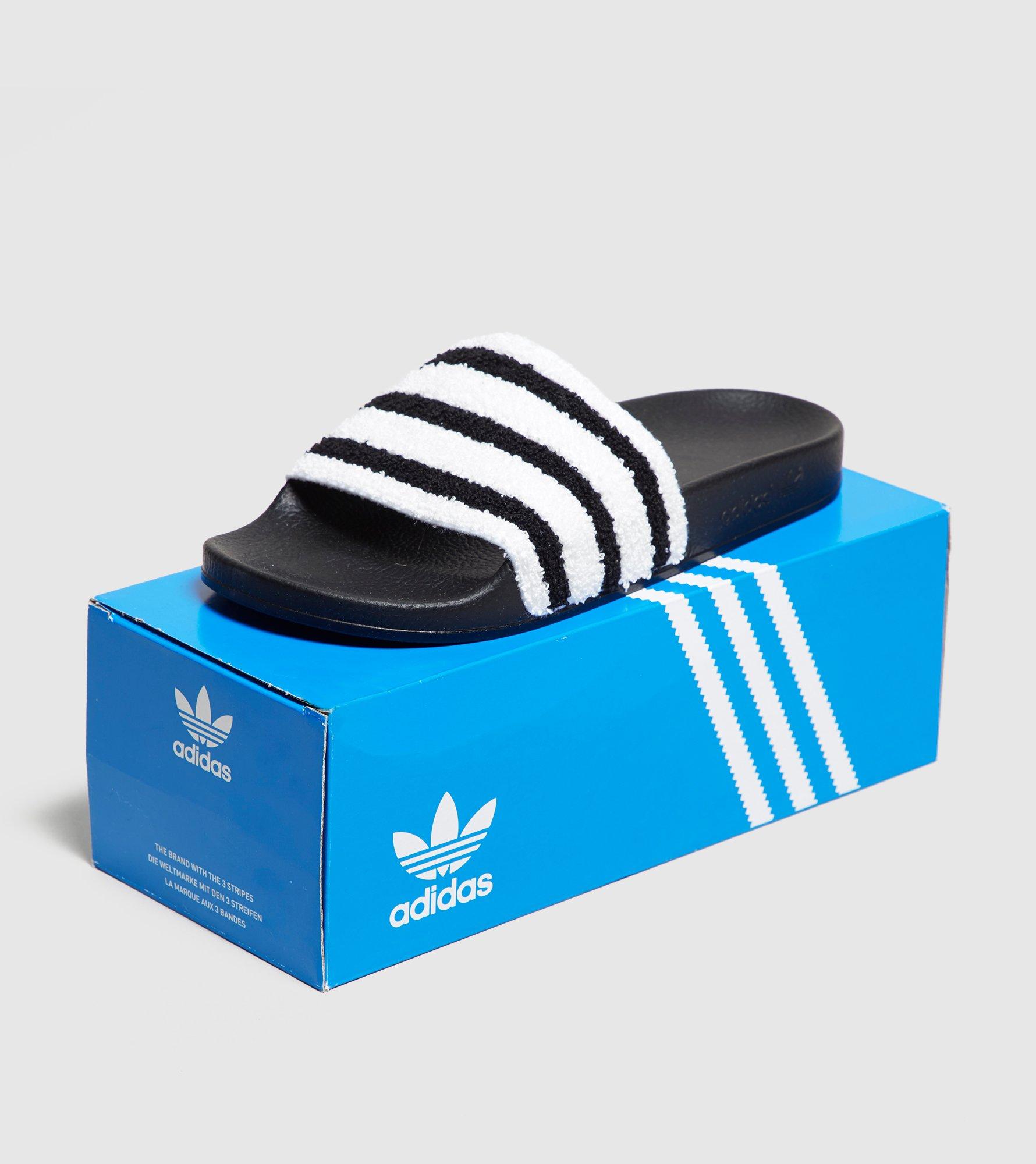 adidas towelling sliders