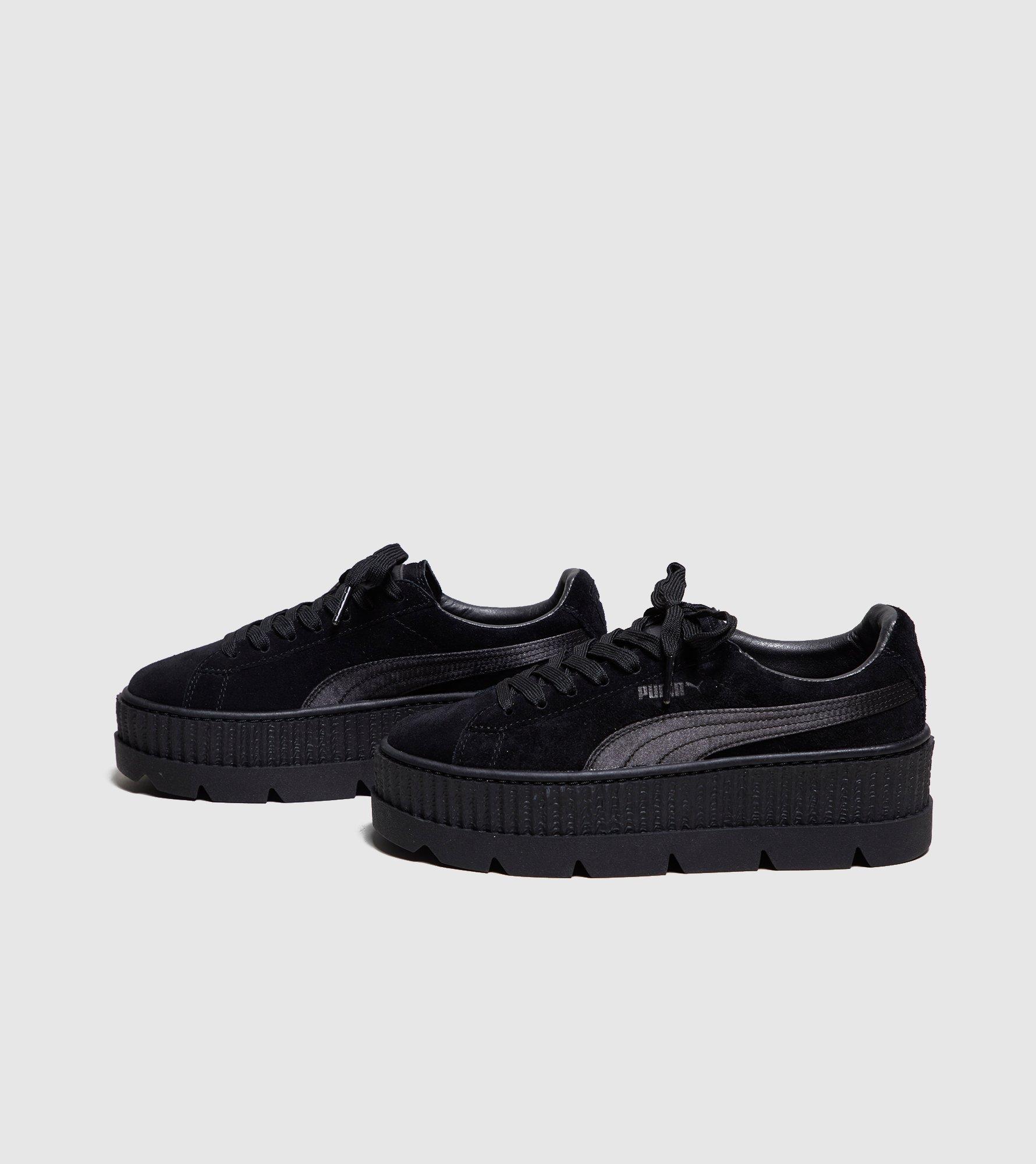 puma fenty cleated creepers black