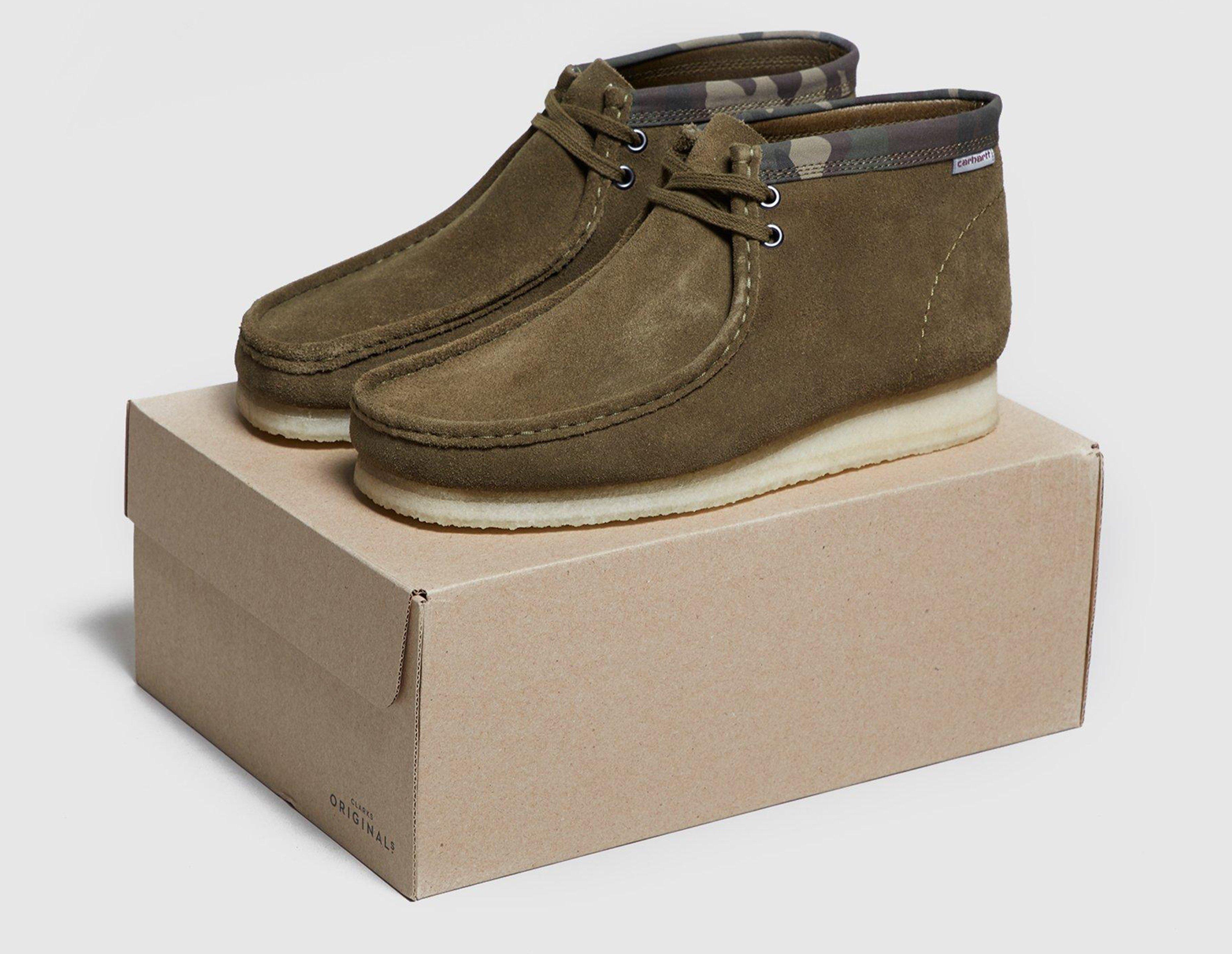 clarks originals x carhartt wip wallabee