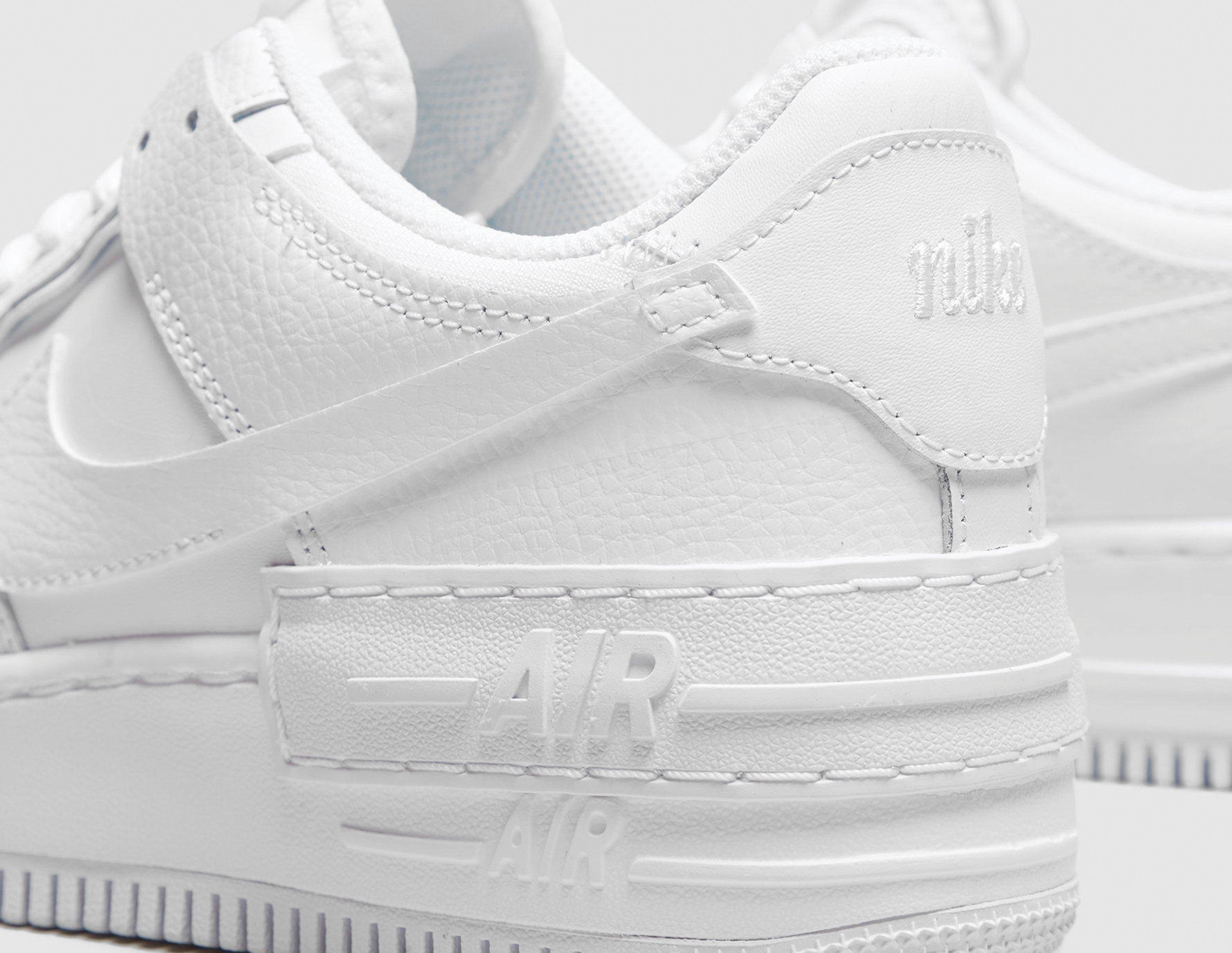 White Nike Air Force 1 Shadow Women's 