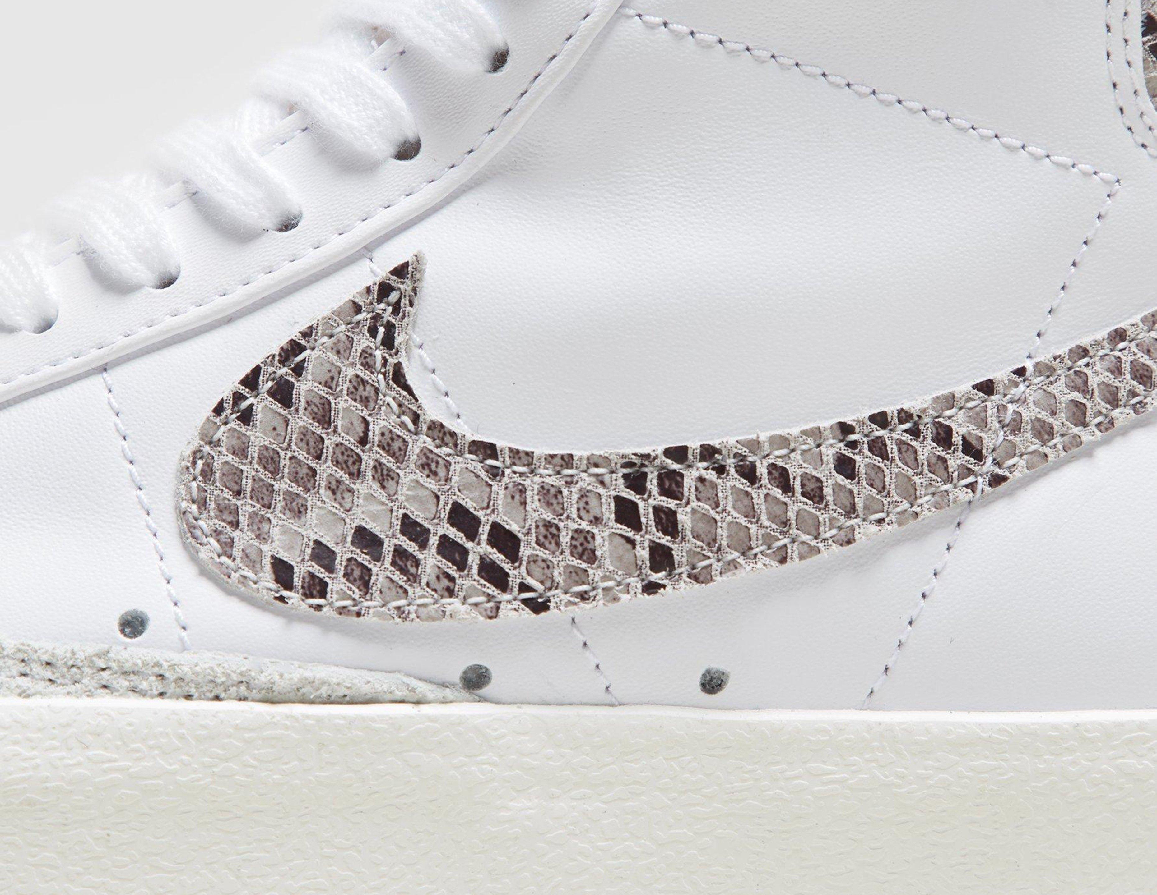 nike blazer mid womens silver