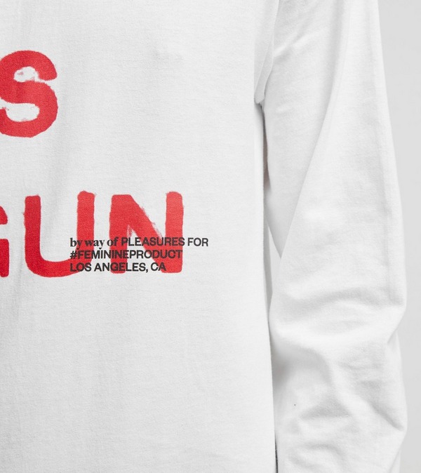 Pleasures A Girl Is A Gun Long Sleeve T Shirt Size