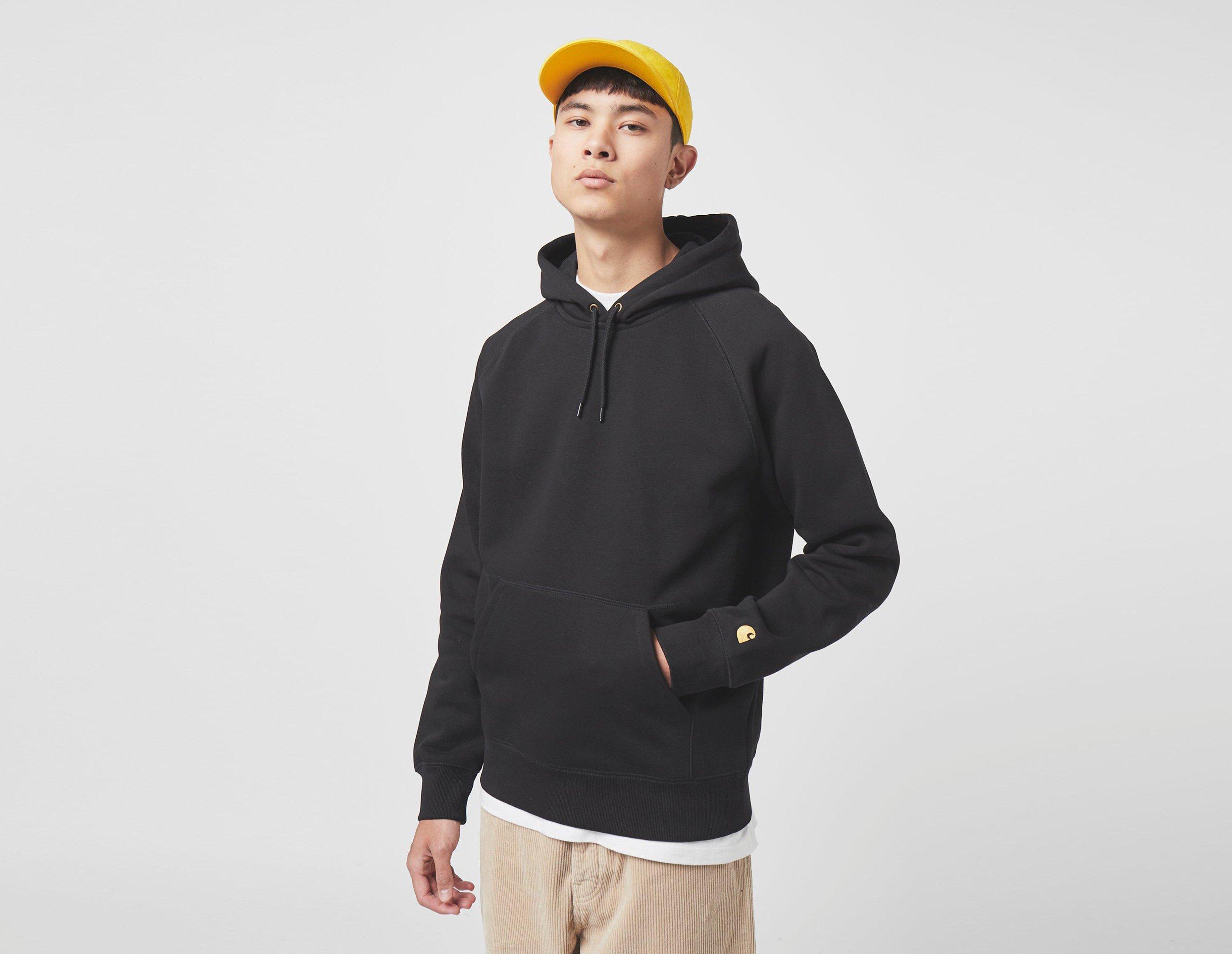 carhartt chase hoodie black