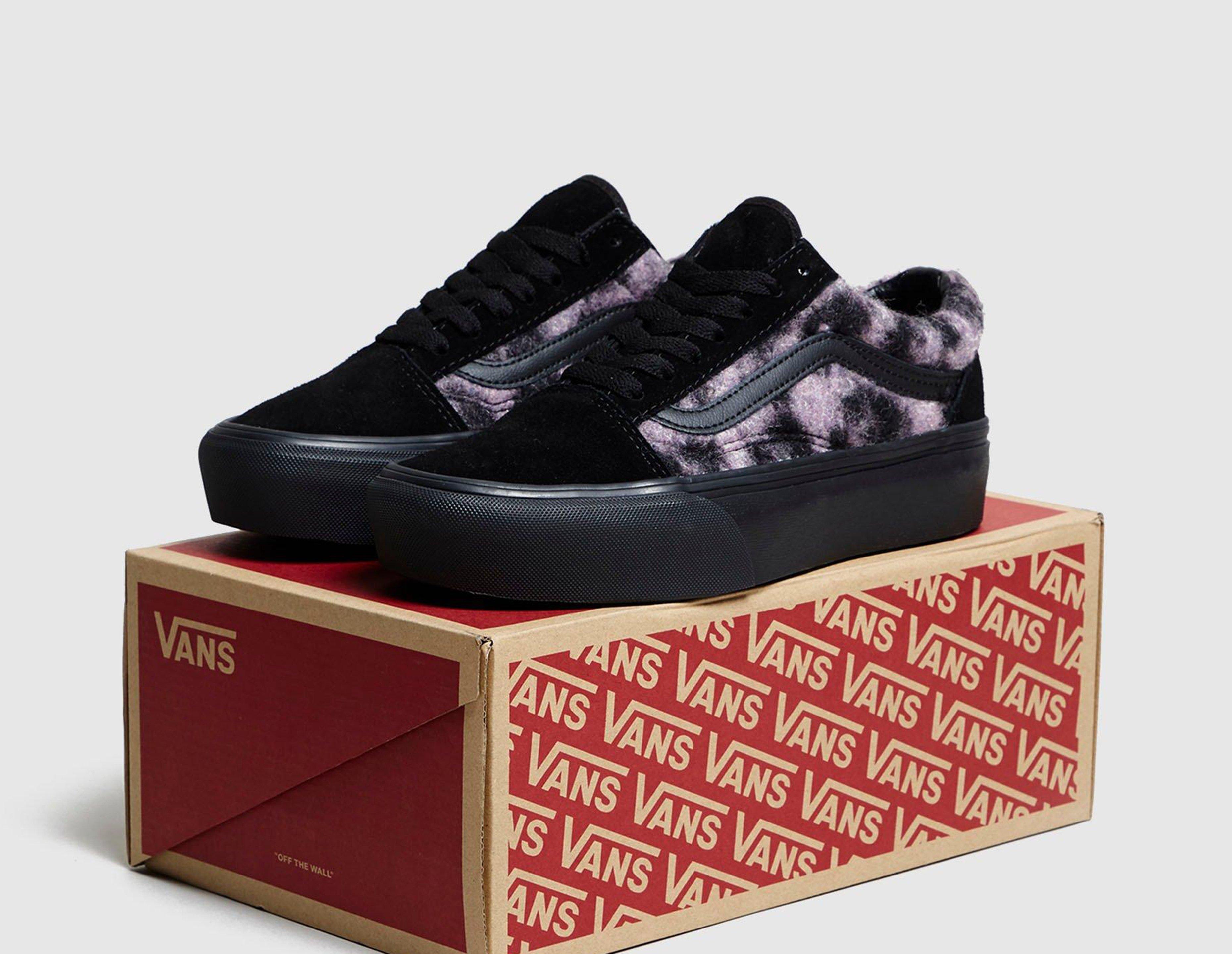 vans leopard platform