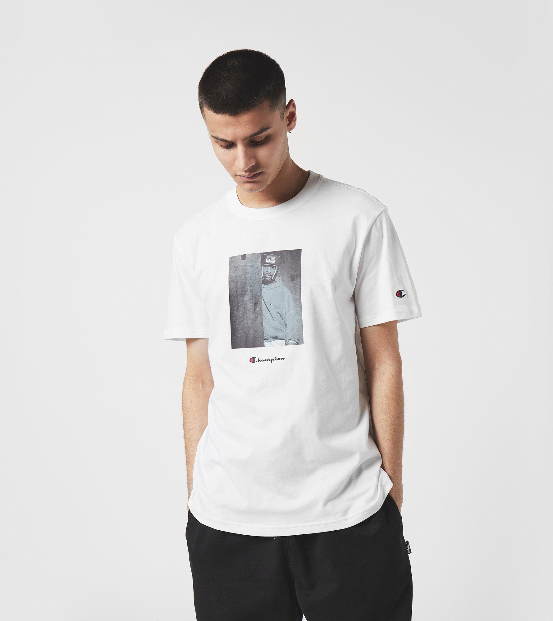champion barcode t shirt