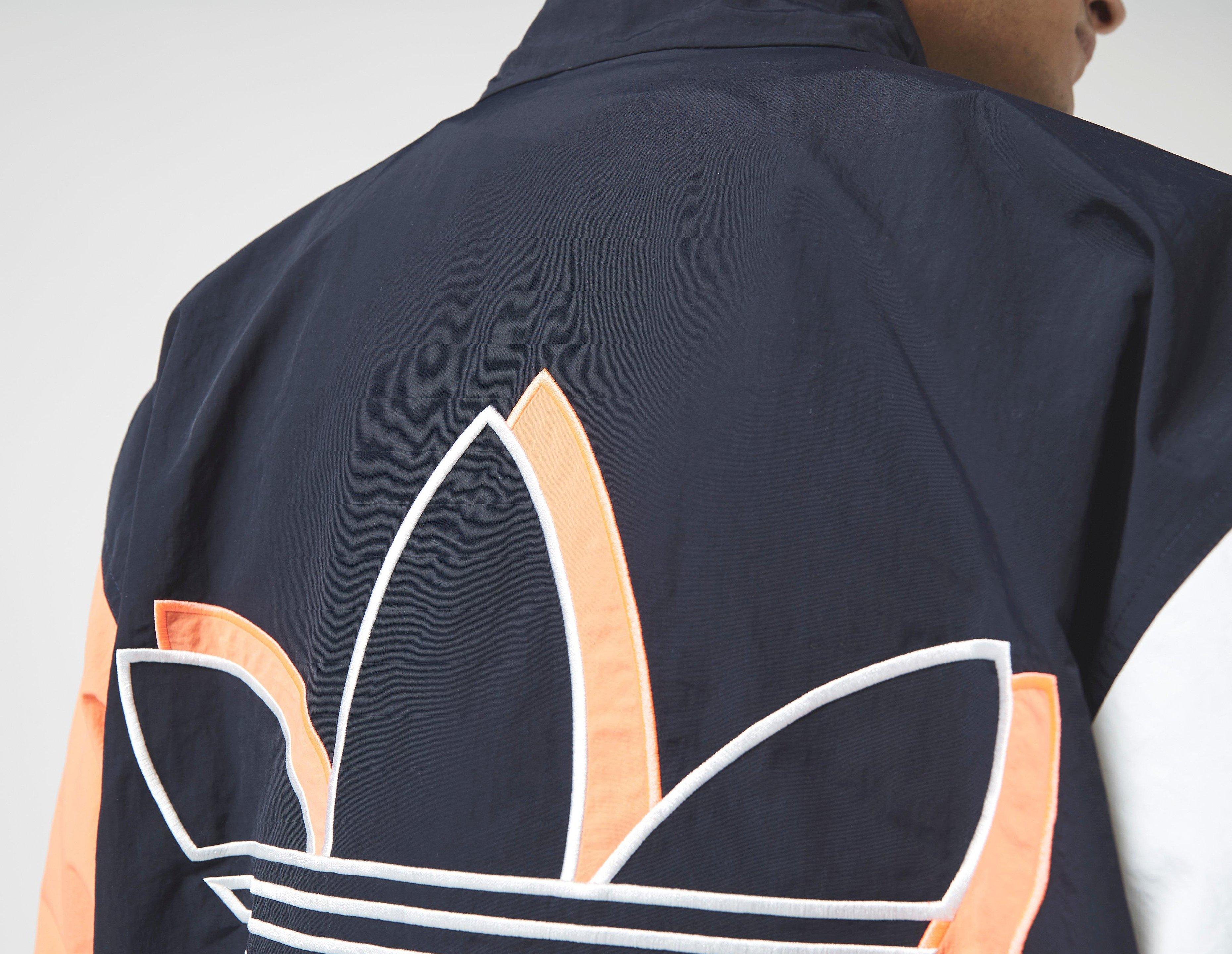 adidas shadow trefoil windbreaker