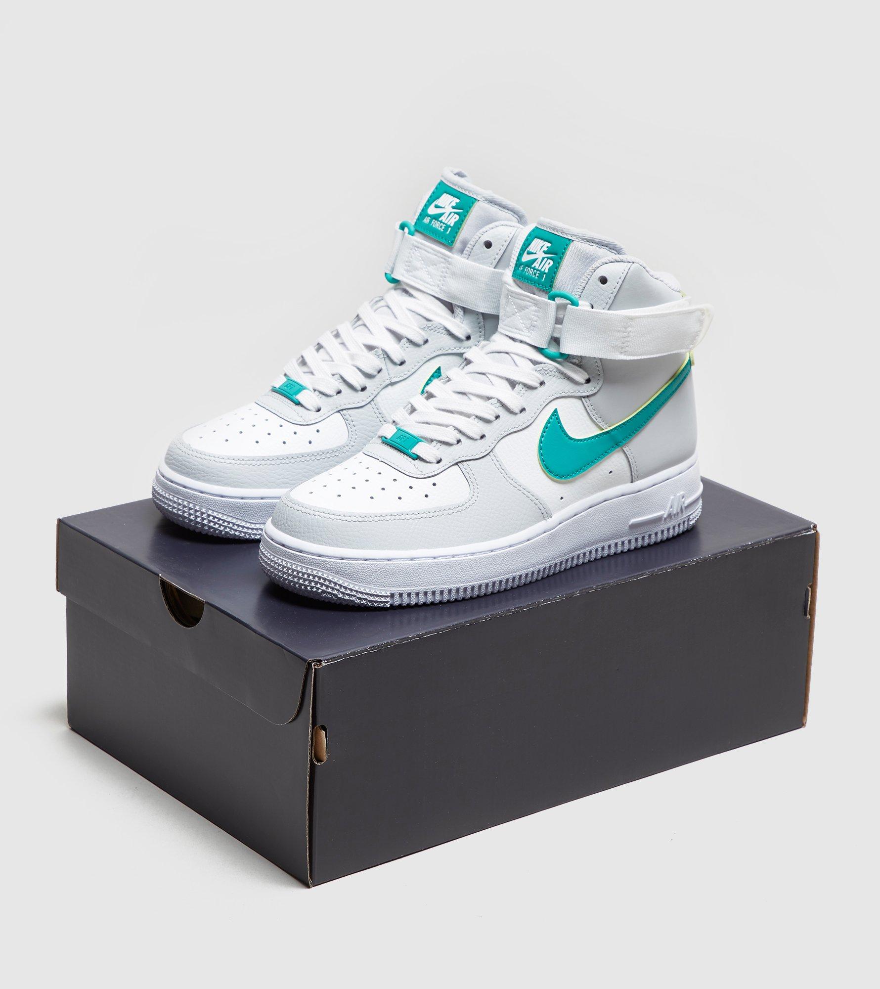 nike air force 1 high grey fog and neptune green