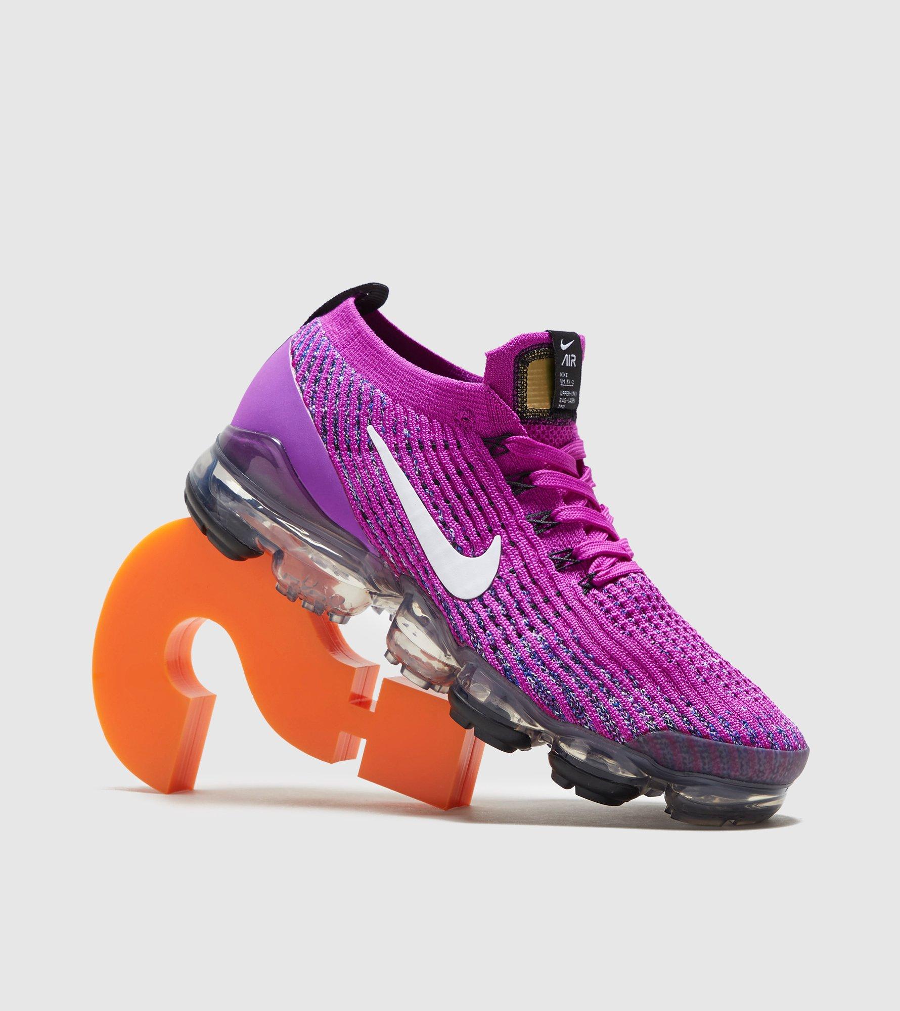 Available Now Nike Air VaporMax Flyknit 3 Laser Fuchsia