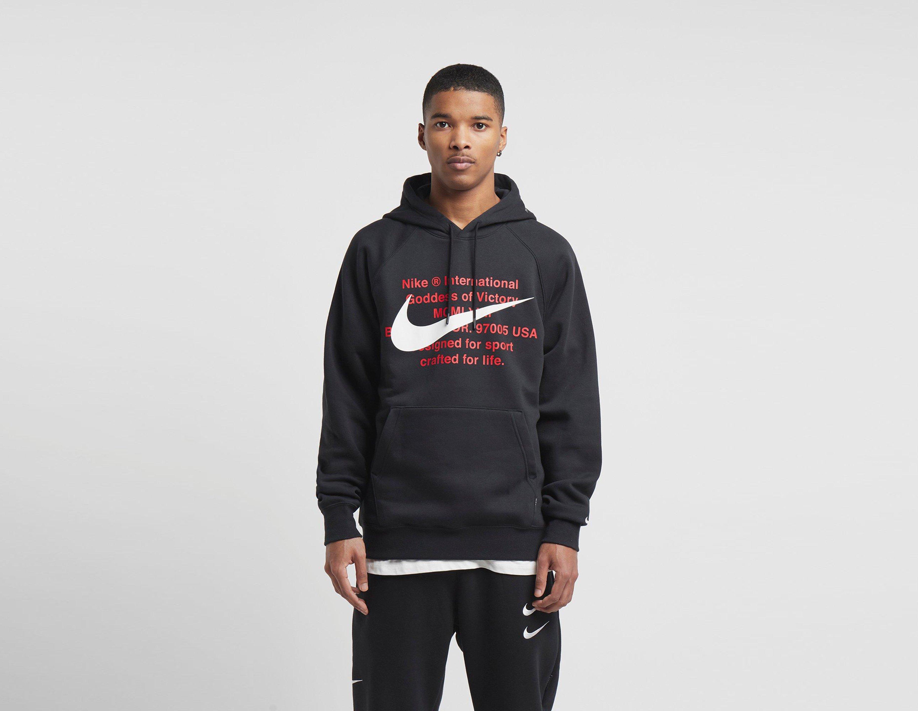 nike tribute overhead hooded top