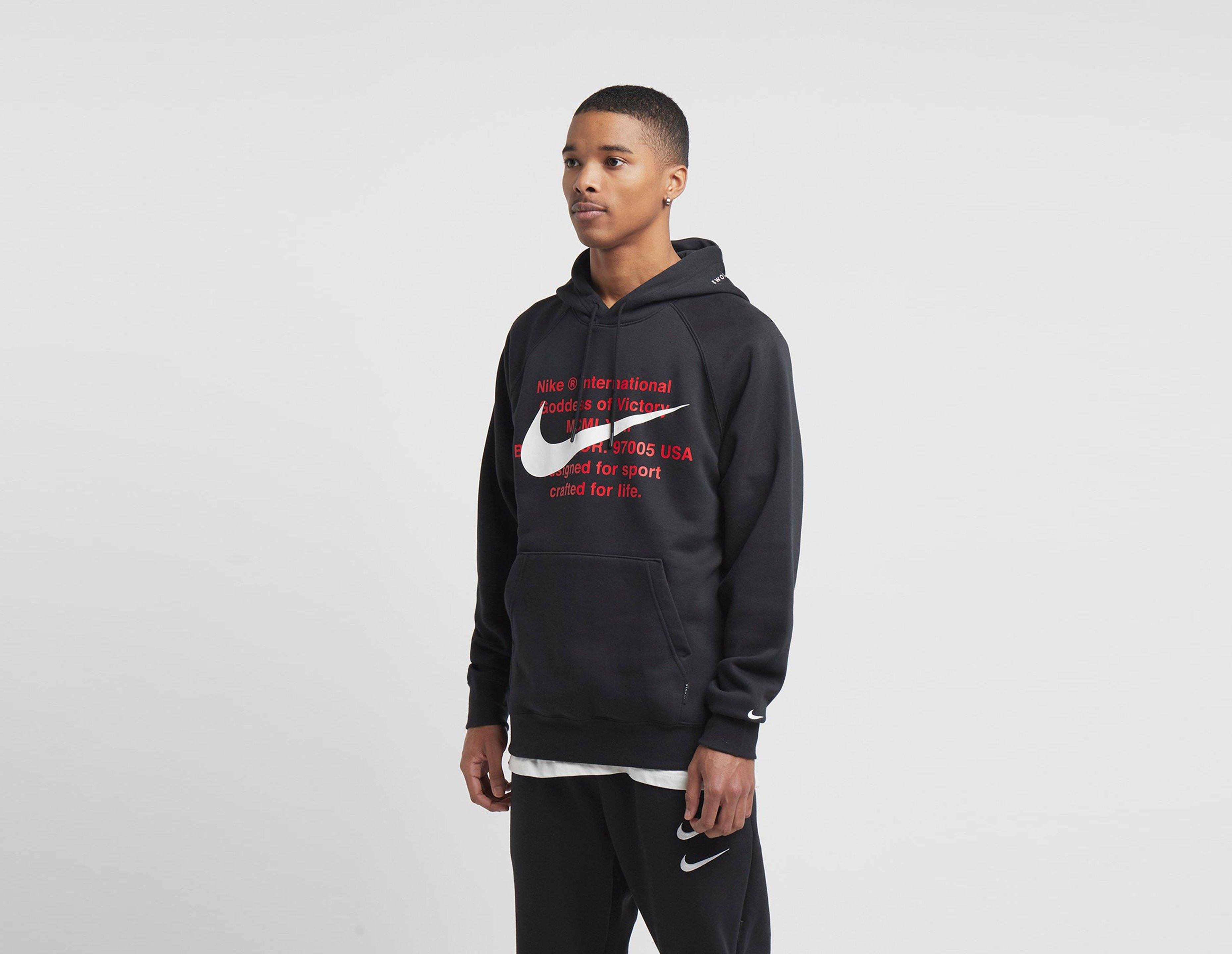 nike tribute overhead hooded top