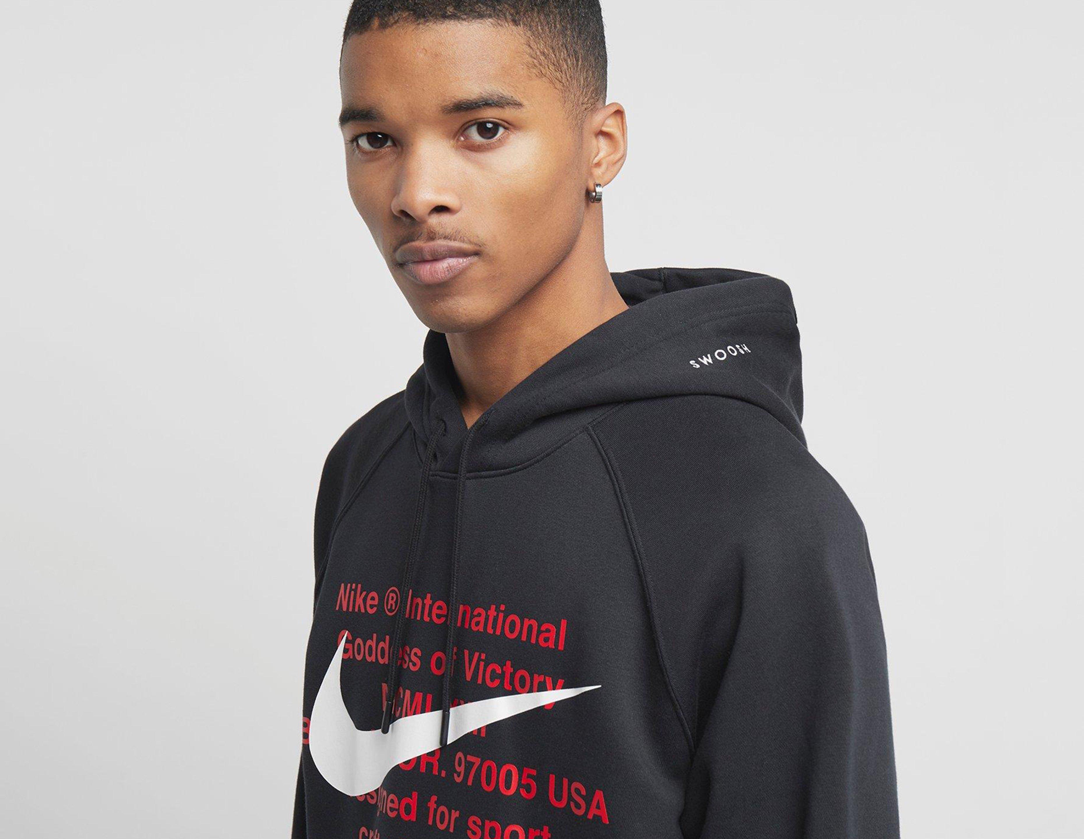 nike swoosh overhead hoodie