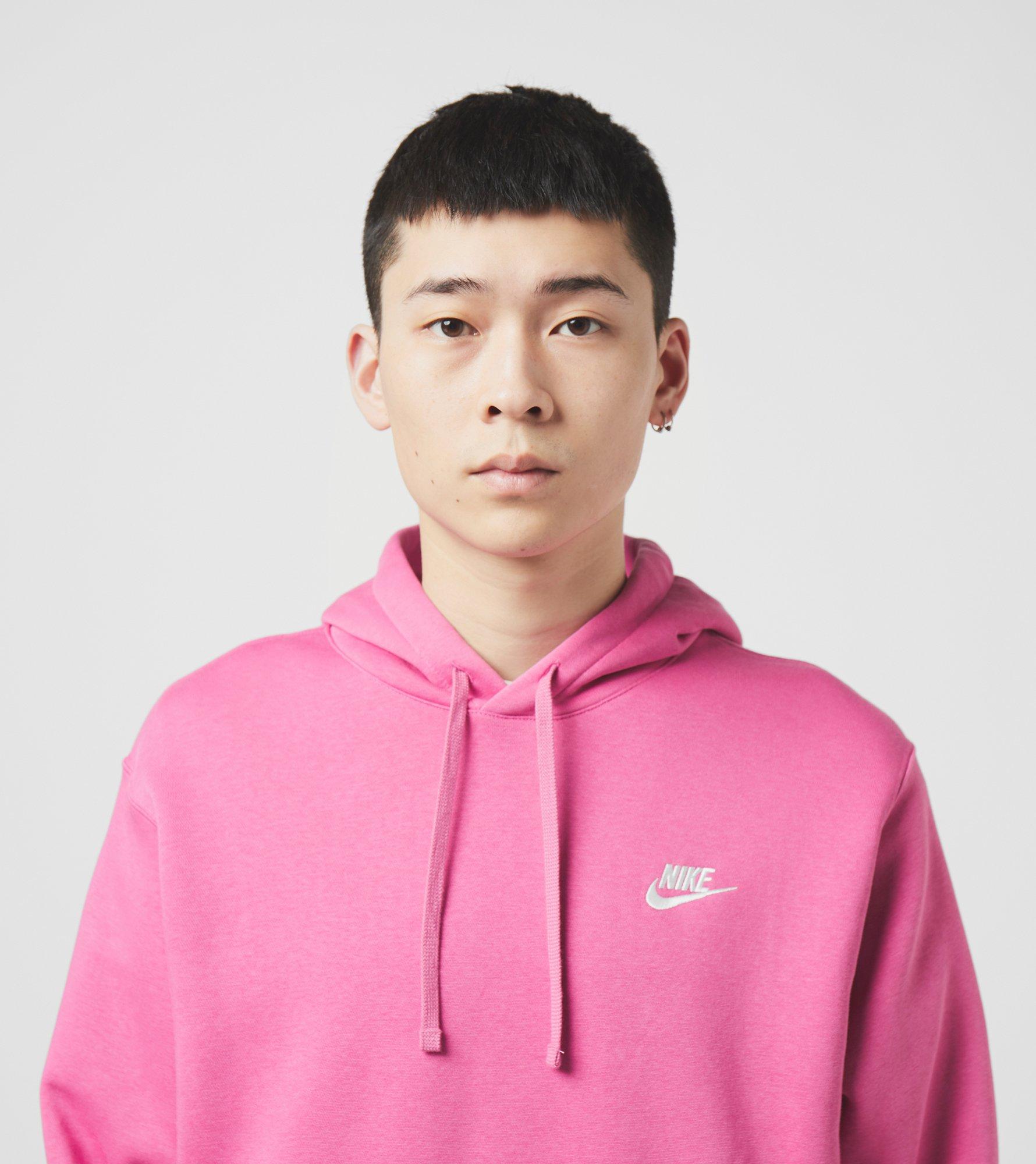 nike foundation hoodie pink