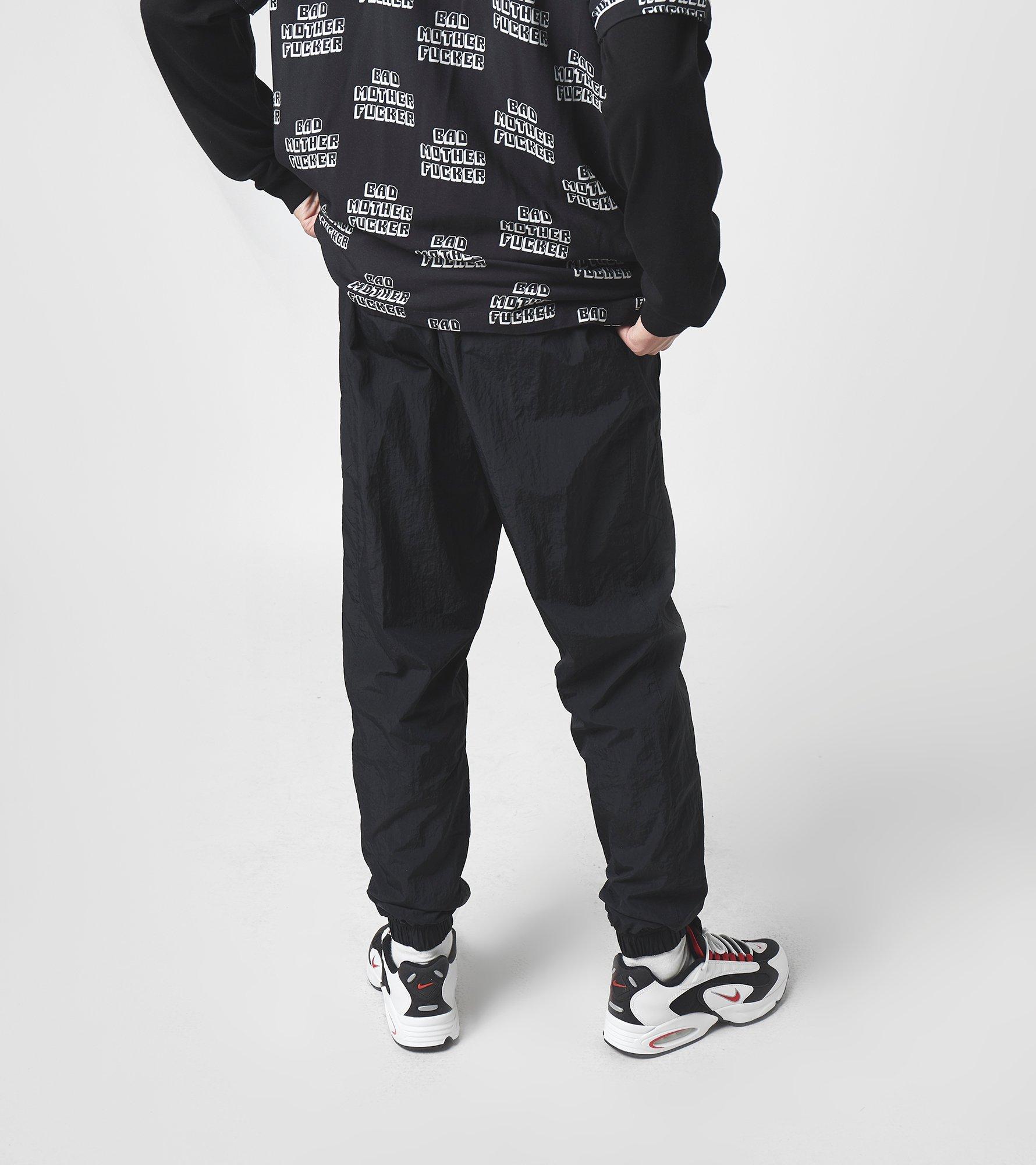 nike windrunner pants black