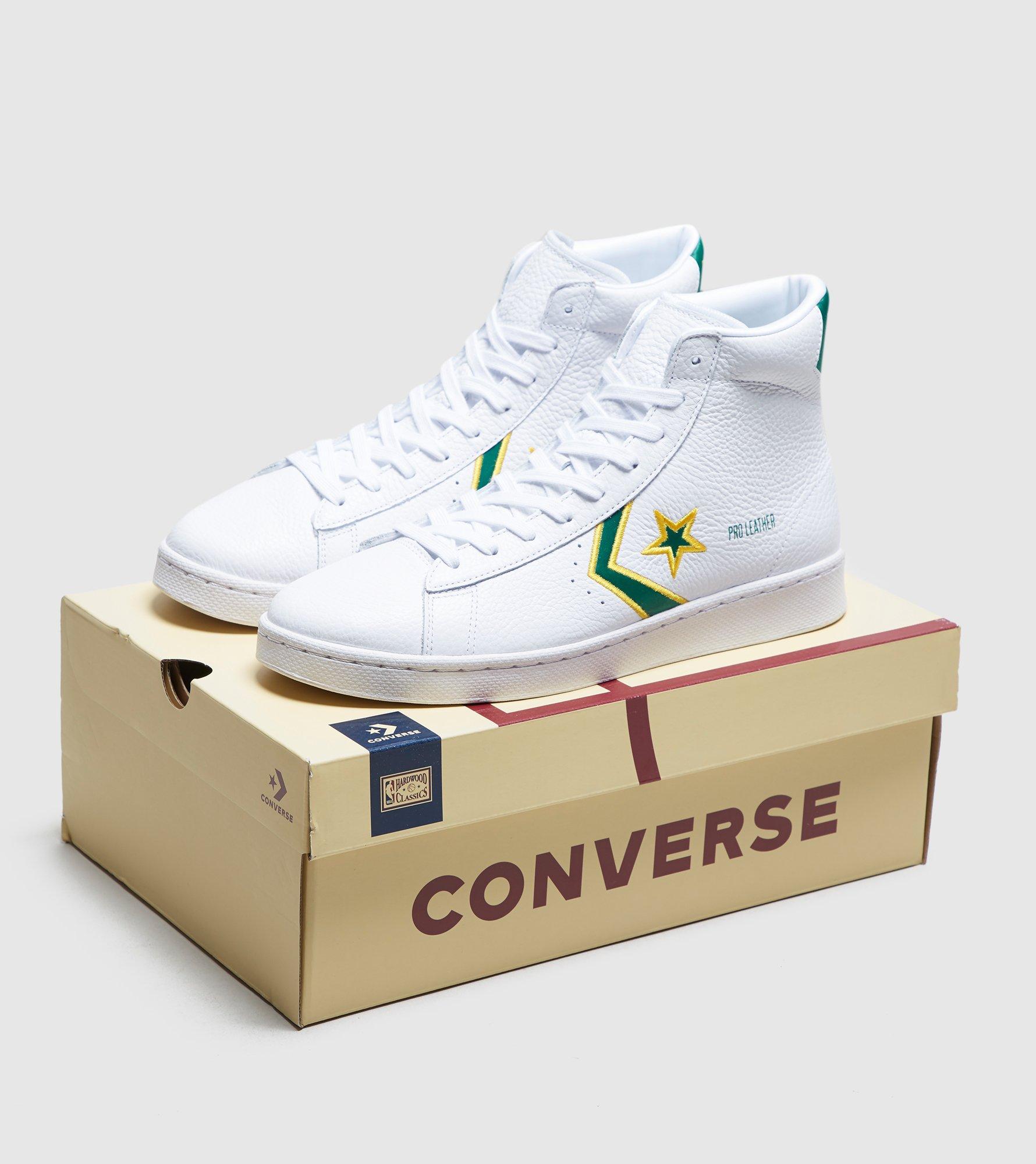 converse pro leather mid celtics