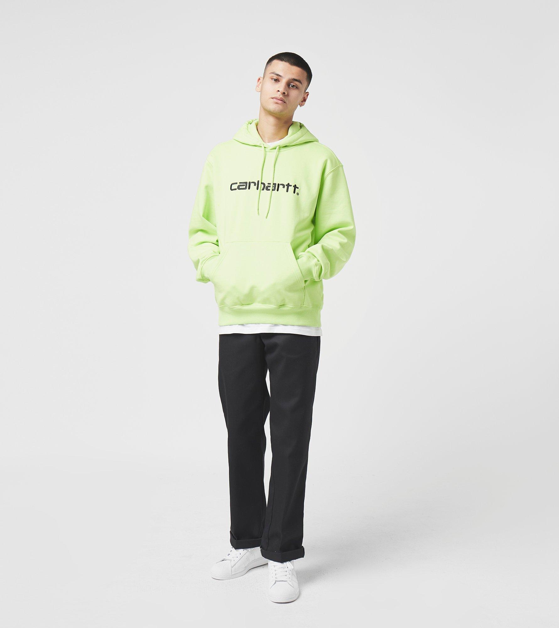 carhartt lime green hoodie