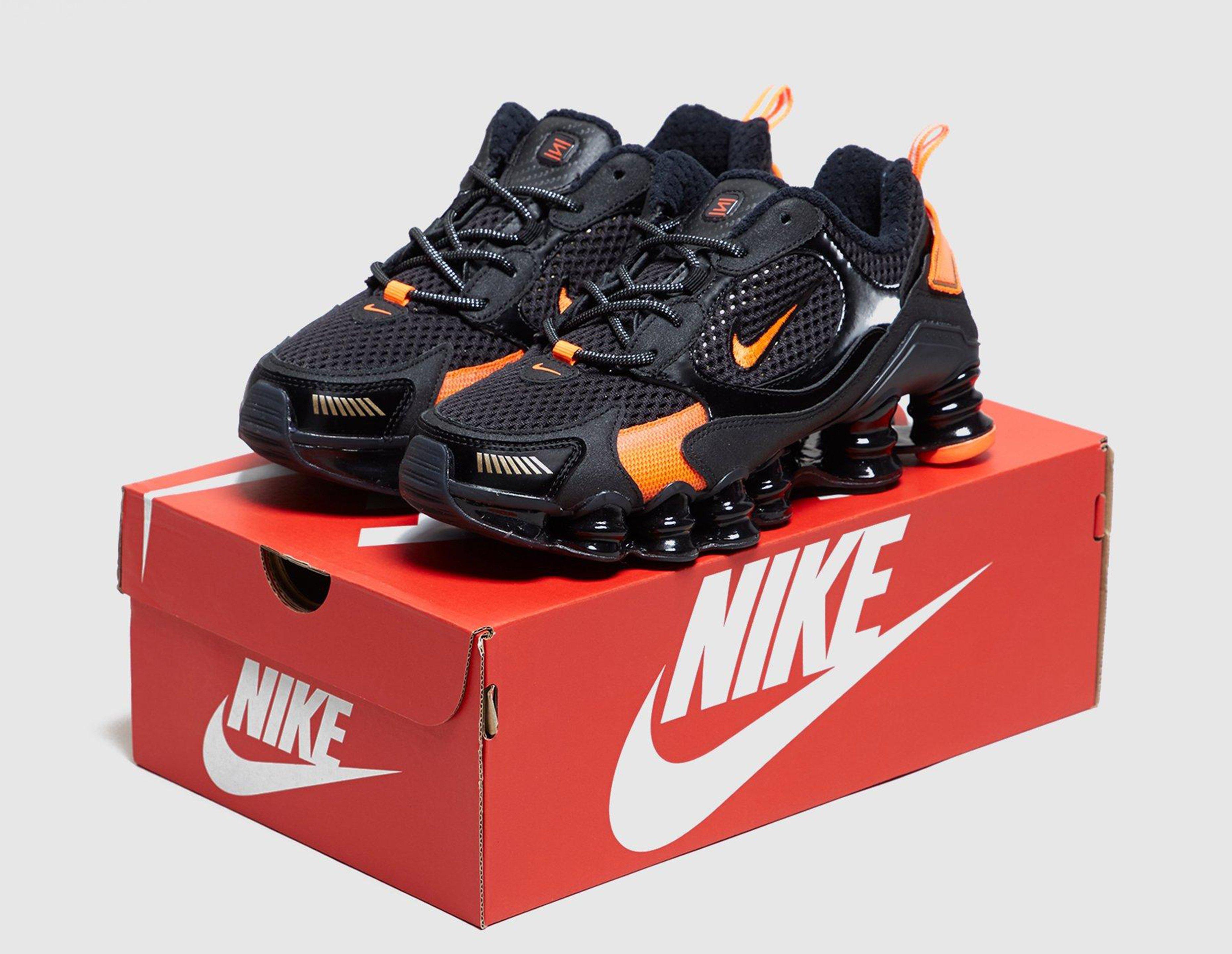 nike shox femme orange