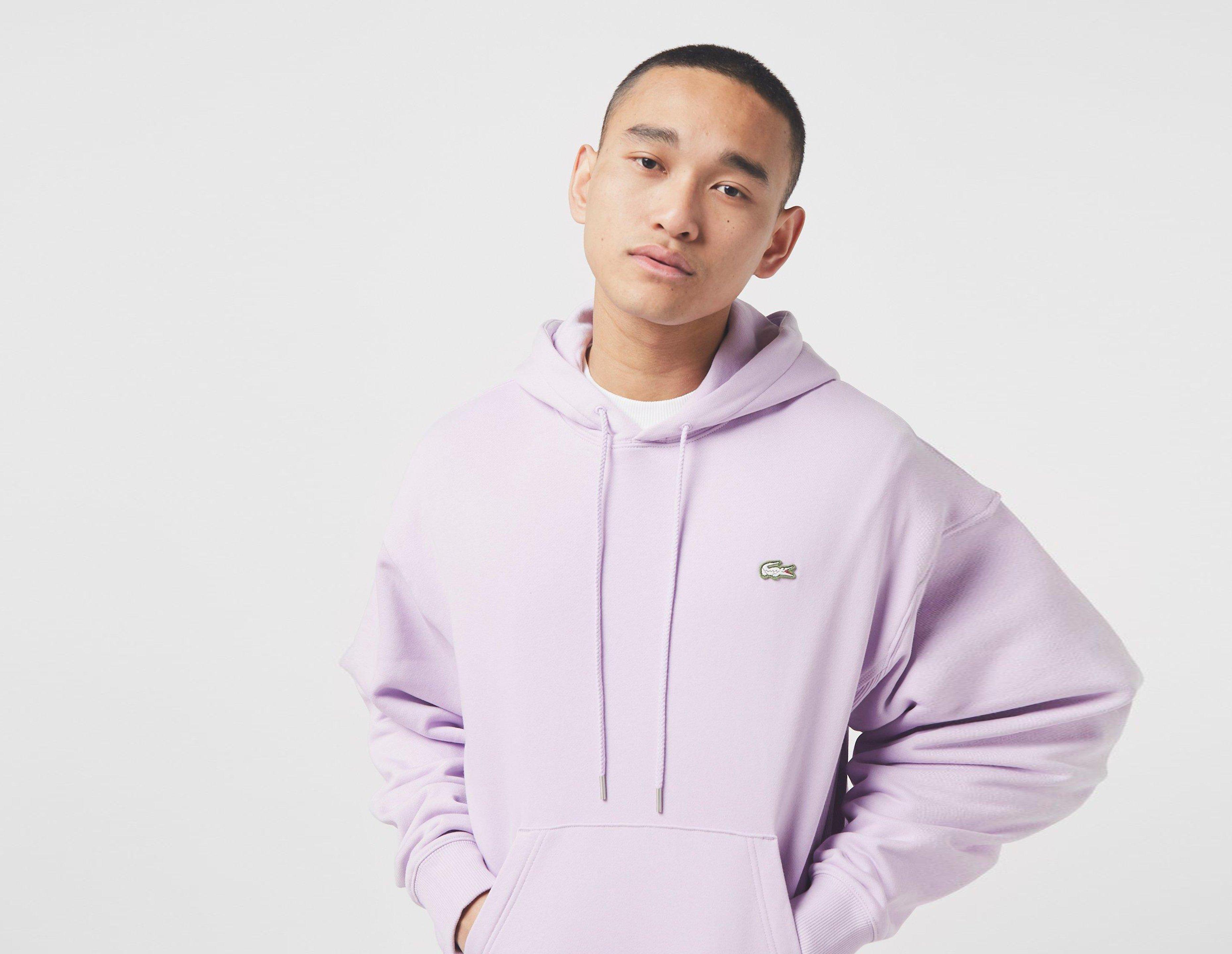 purple lacoste hoodie