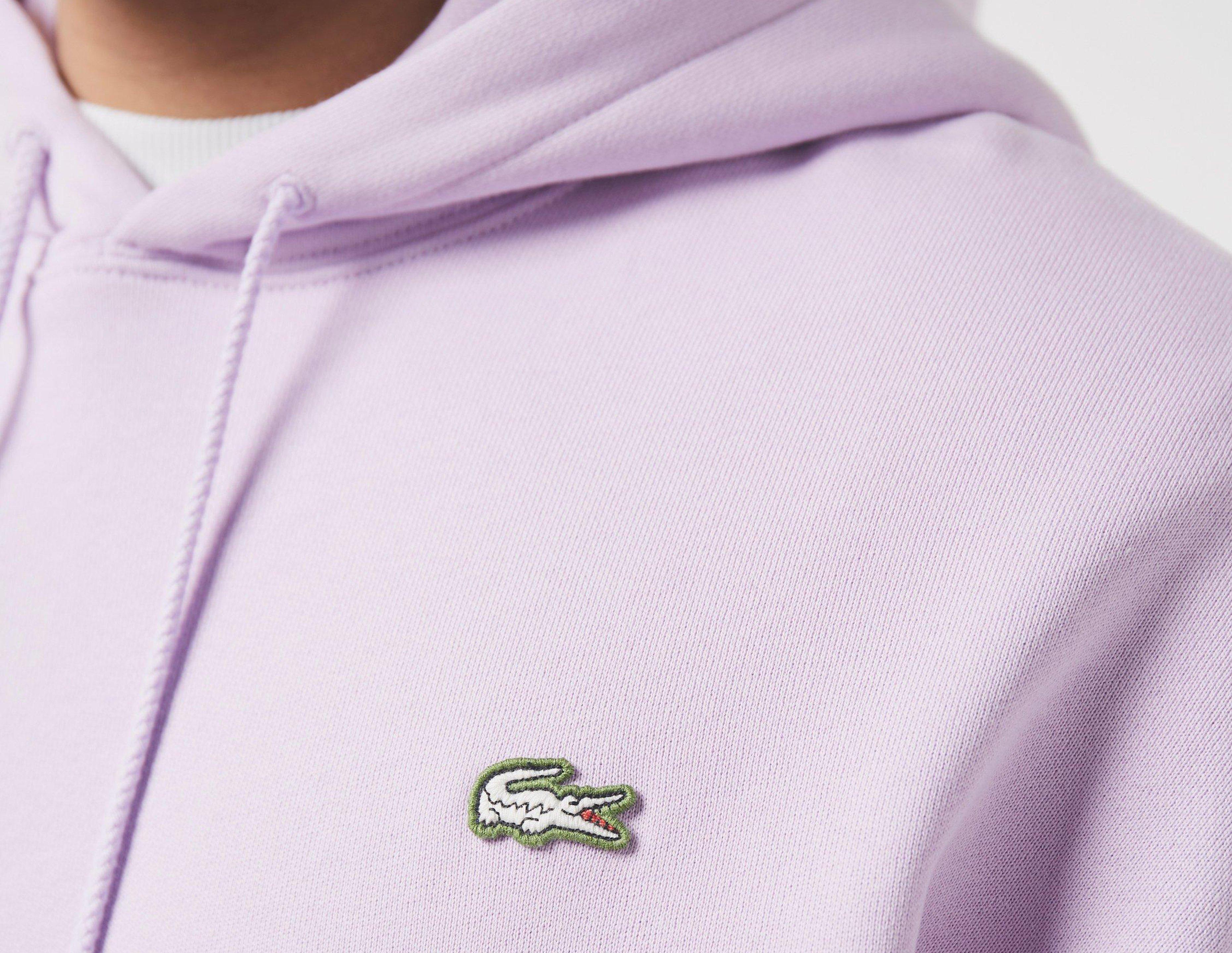 purple lacoste hoodie