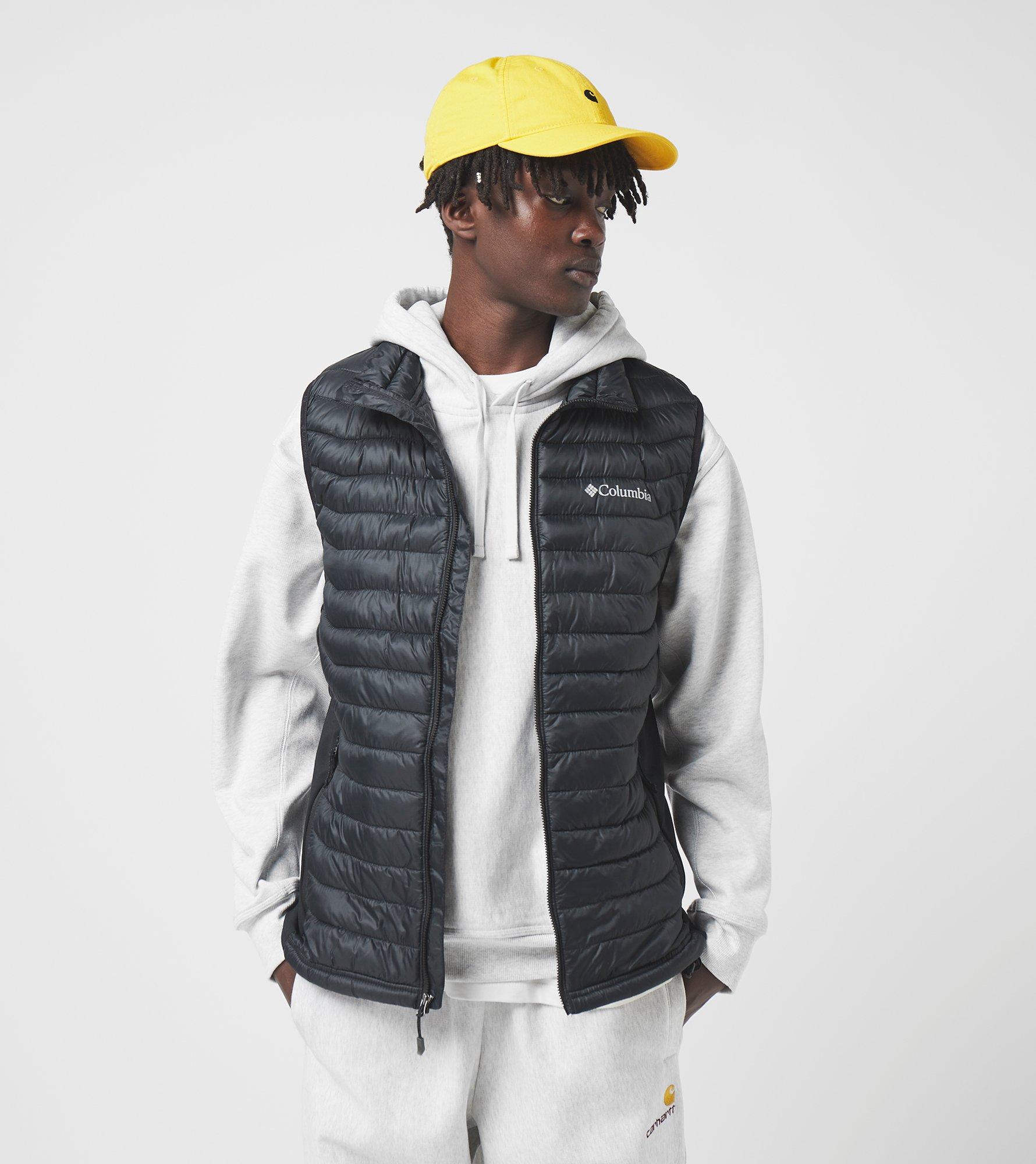 columbia powder pass gilet vest