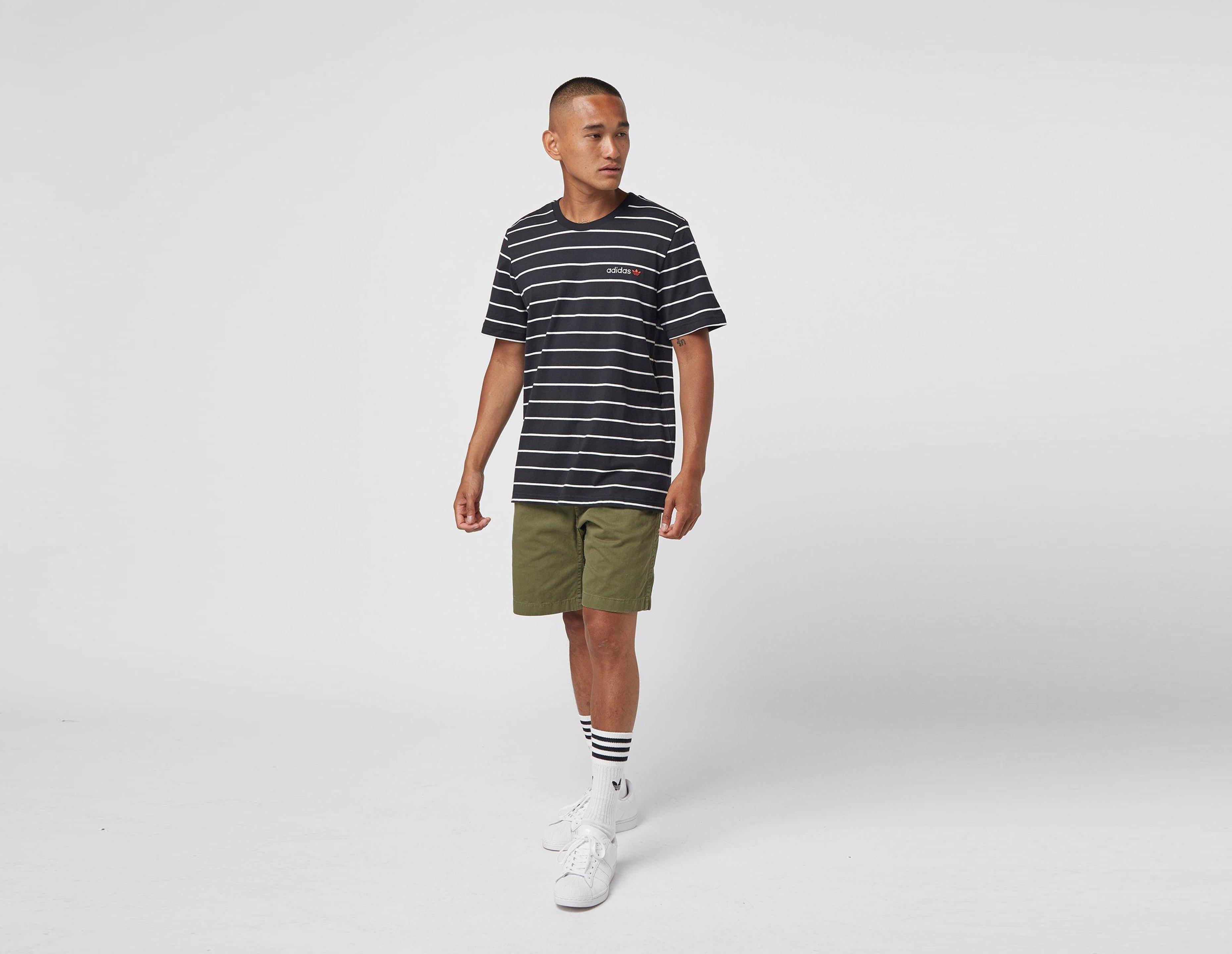 adidas linear stripe t shirt