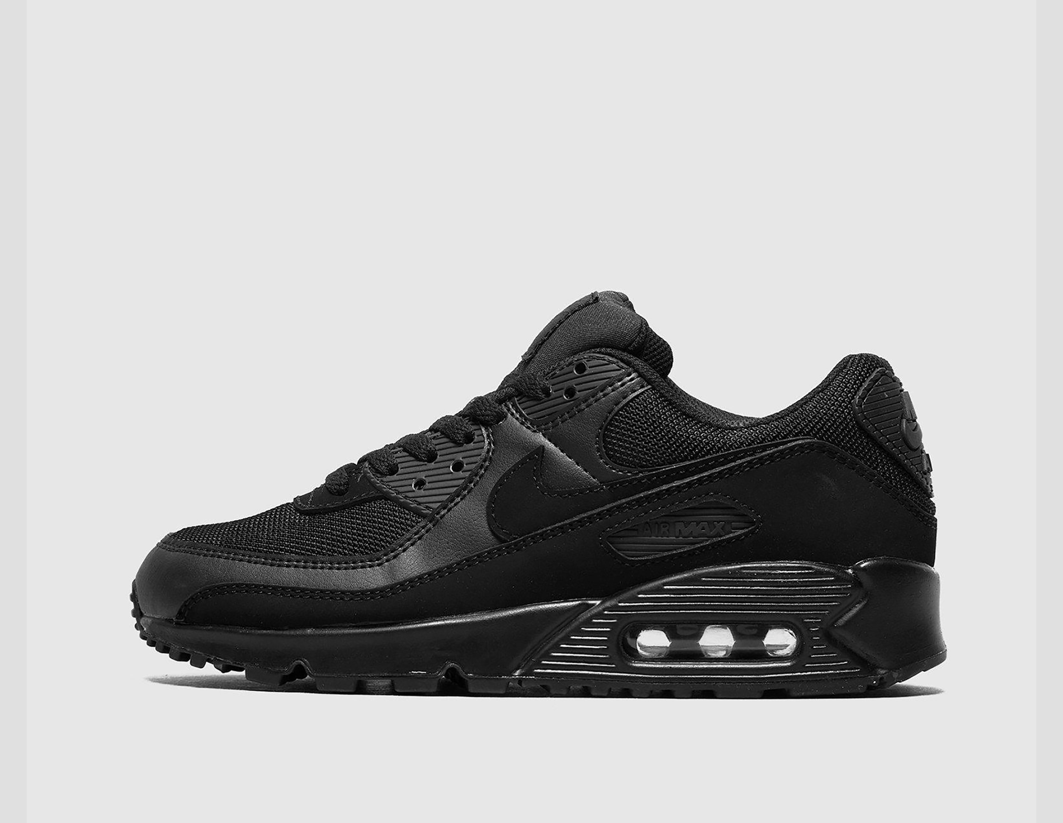 ladies black nike air max 90