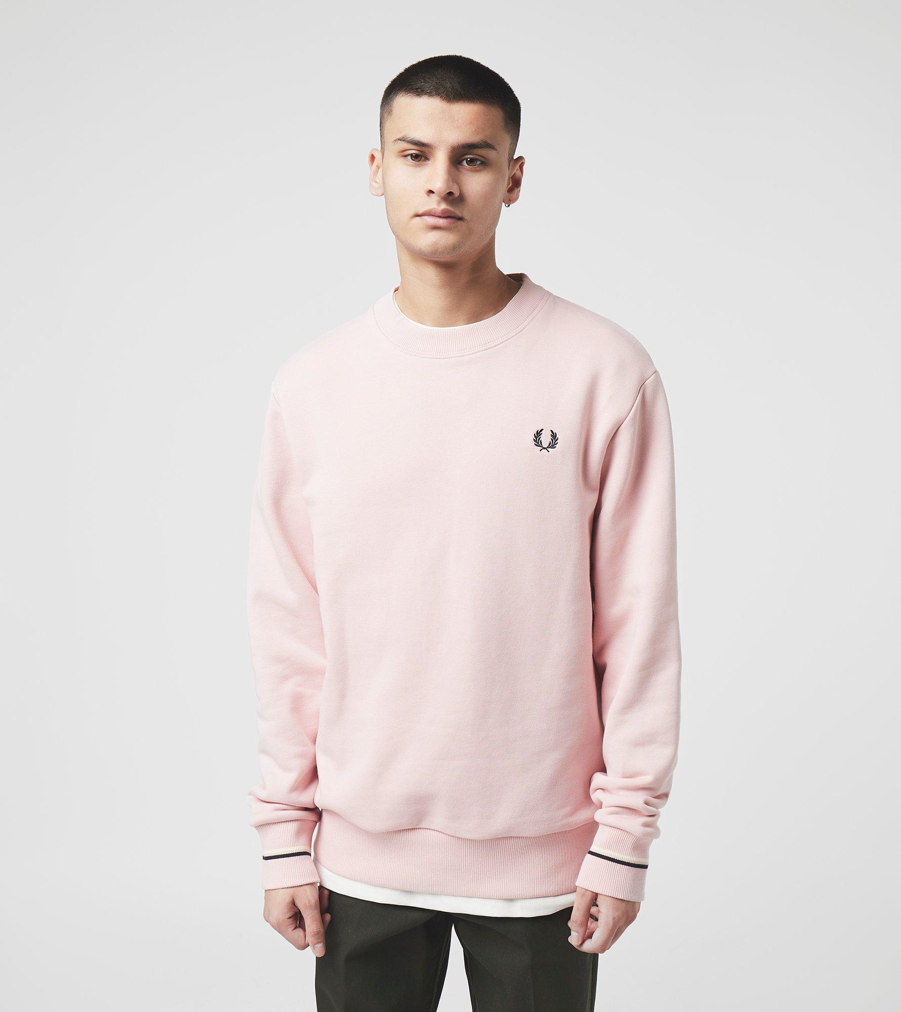 fred perry sweatshirt pink