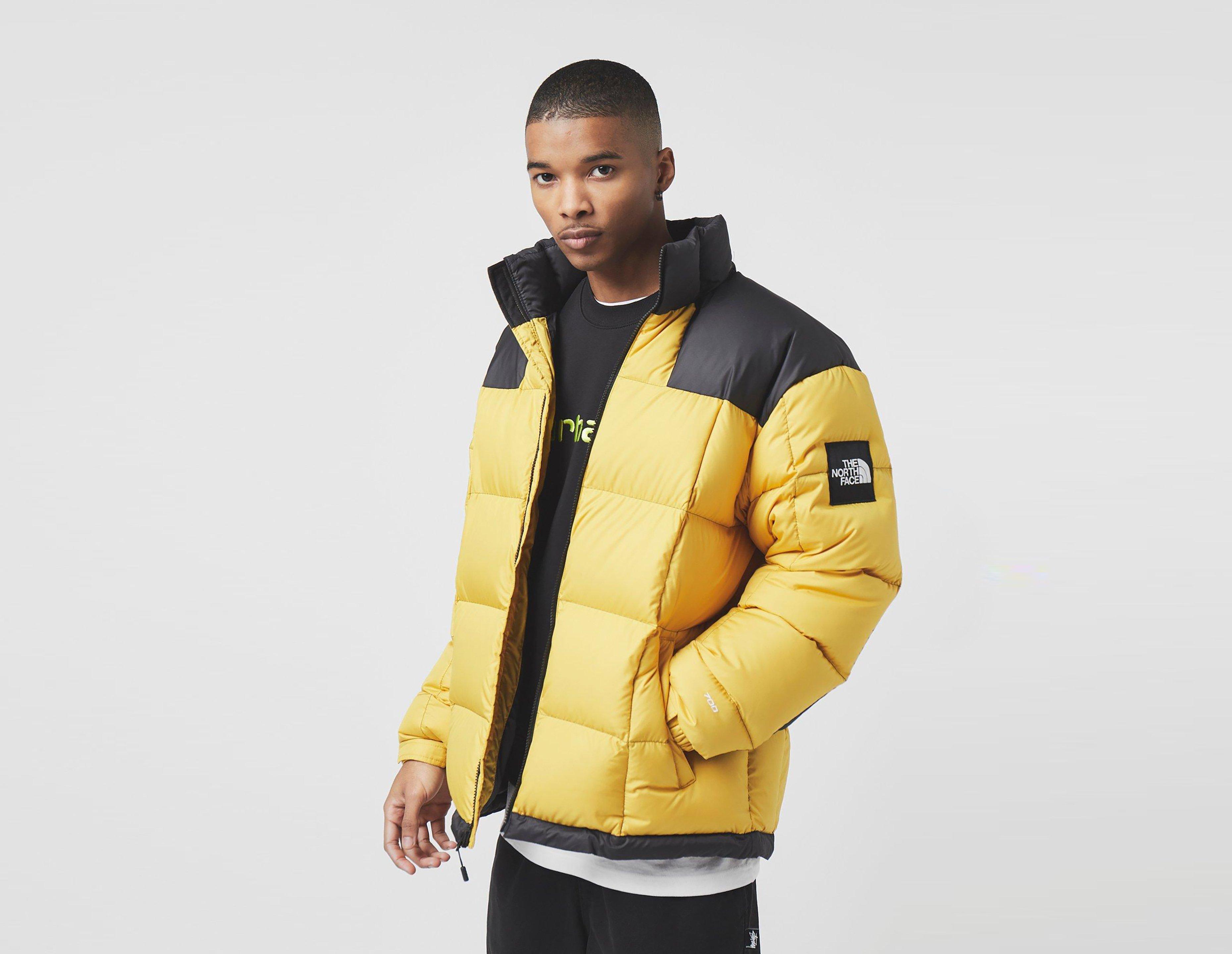 the north face jacket yellow