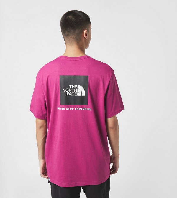 Purple The North Face Redbox T Shirt Size