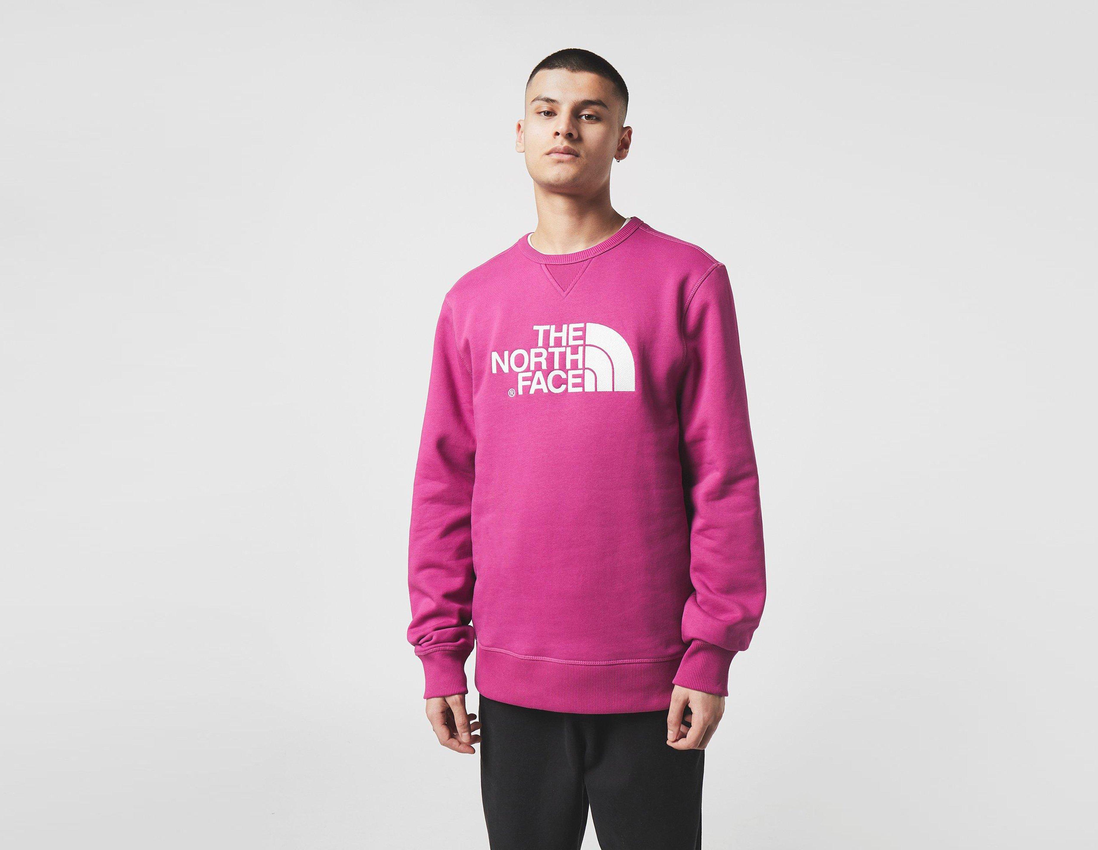 the north face drew peak crew sweater