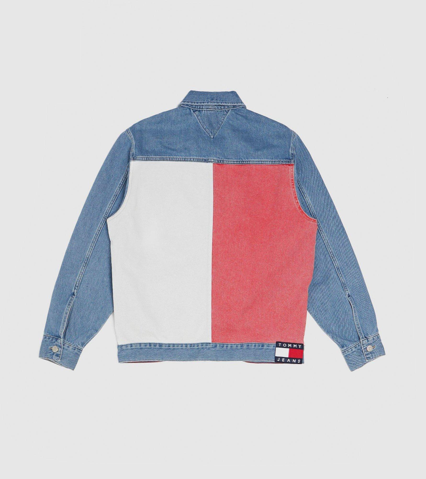 tommy jeans oversized trucker jacket