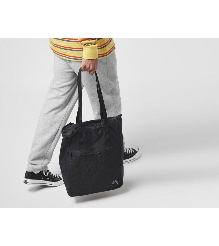 stussy mesh tote bag