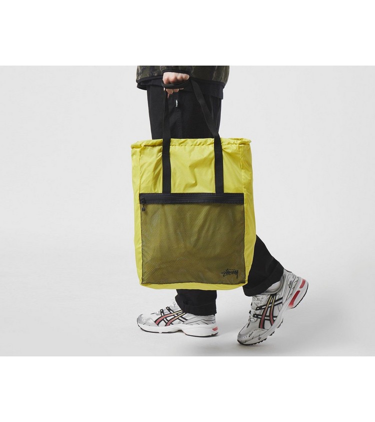 stussy mesh tote bag