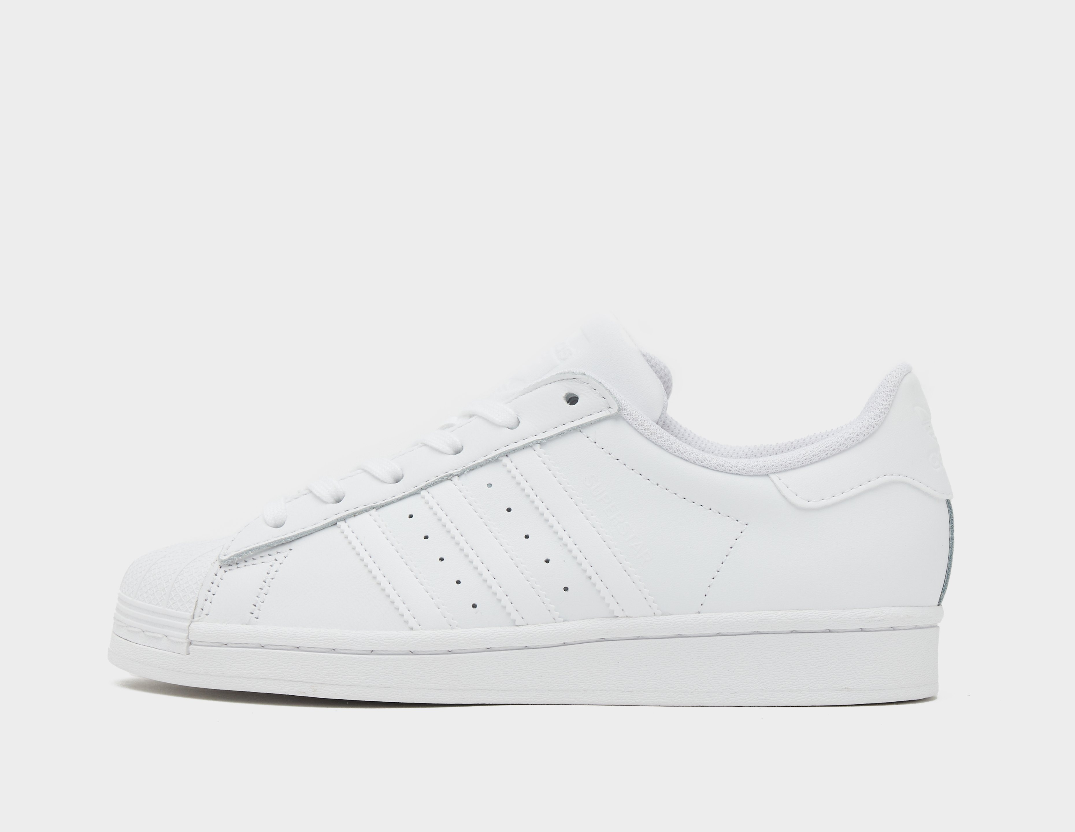 White adidas Originals Superstar Women s size