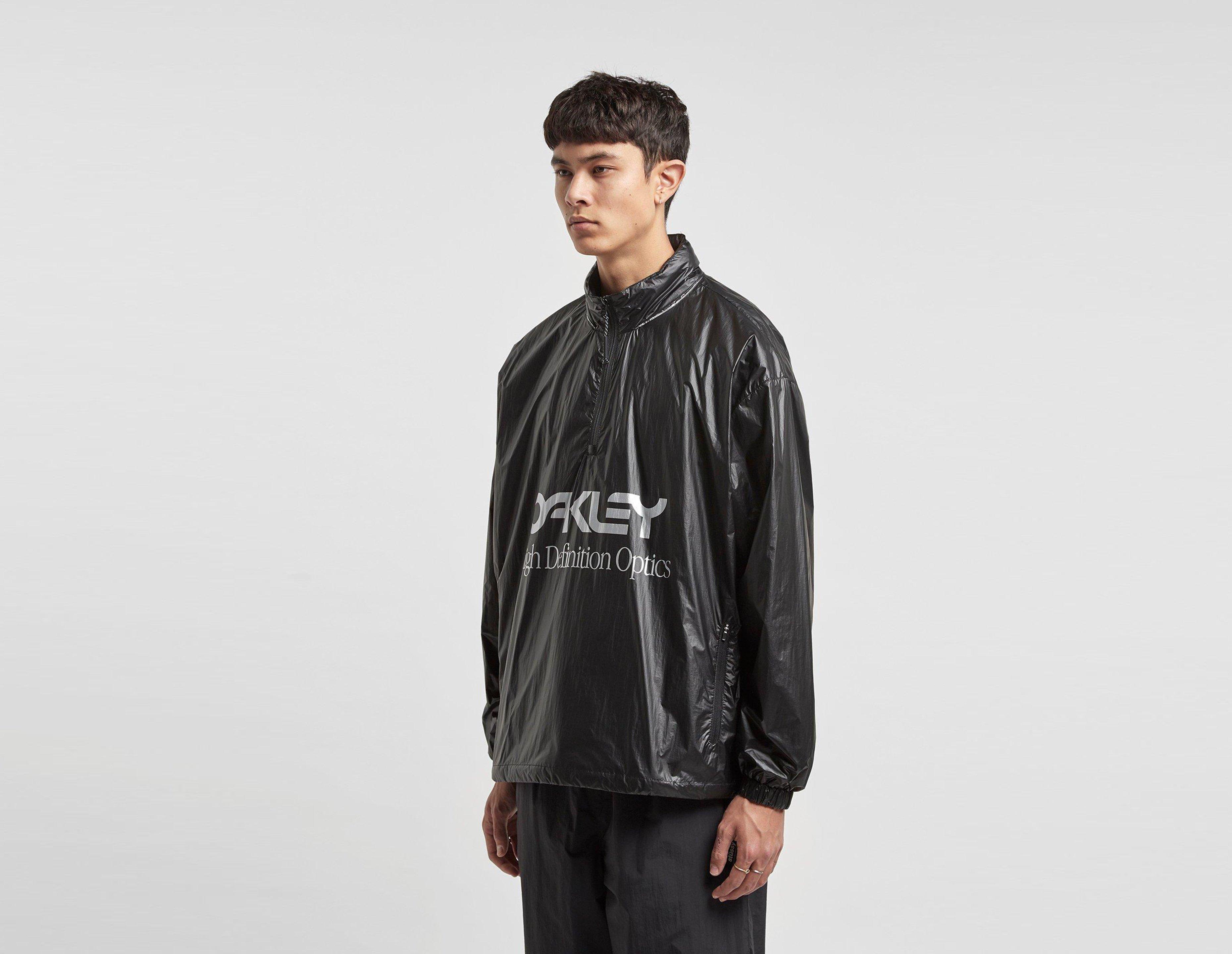 Black Oakley High Definition Optics Overhead Half-Zip Anorak | Hotelomega?