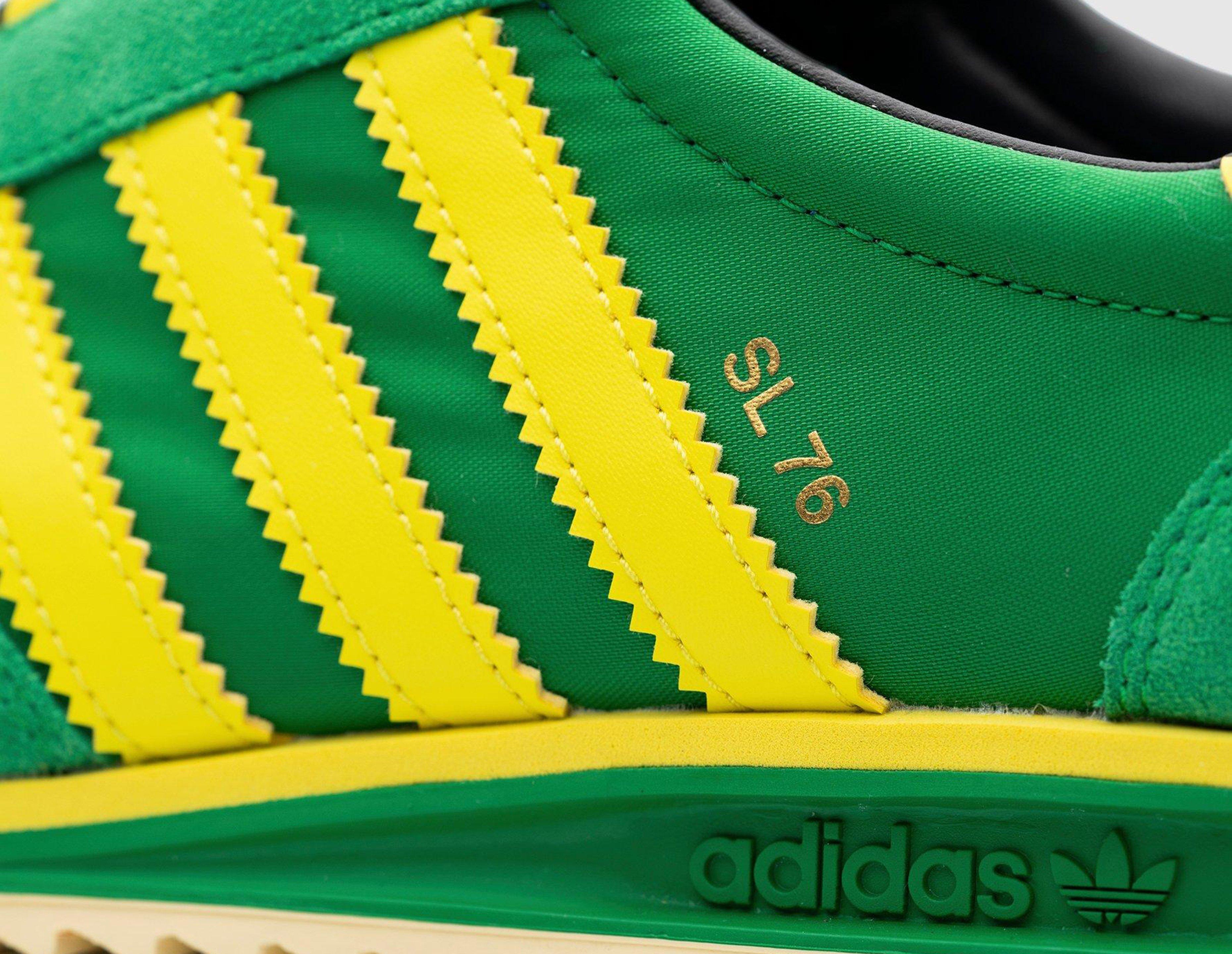adidas sl76 green and yellow