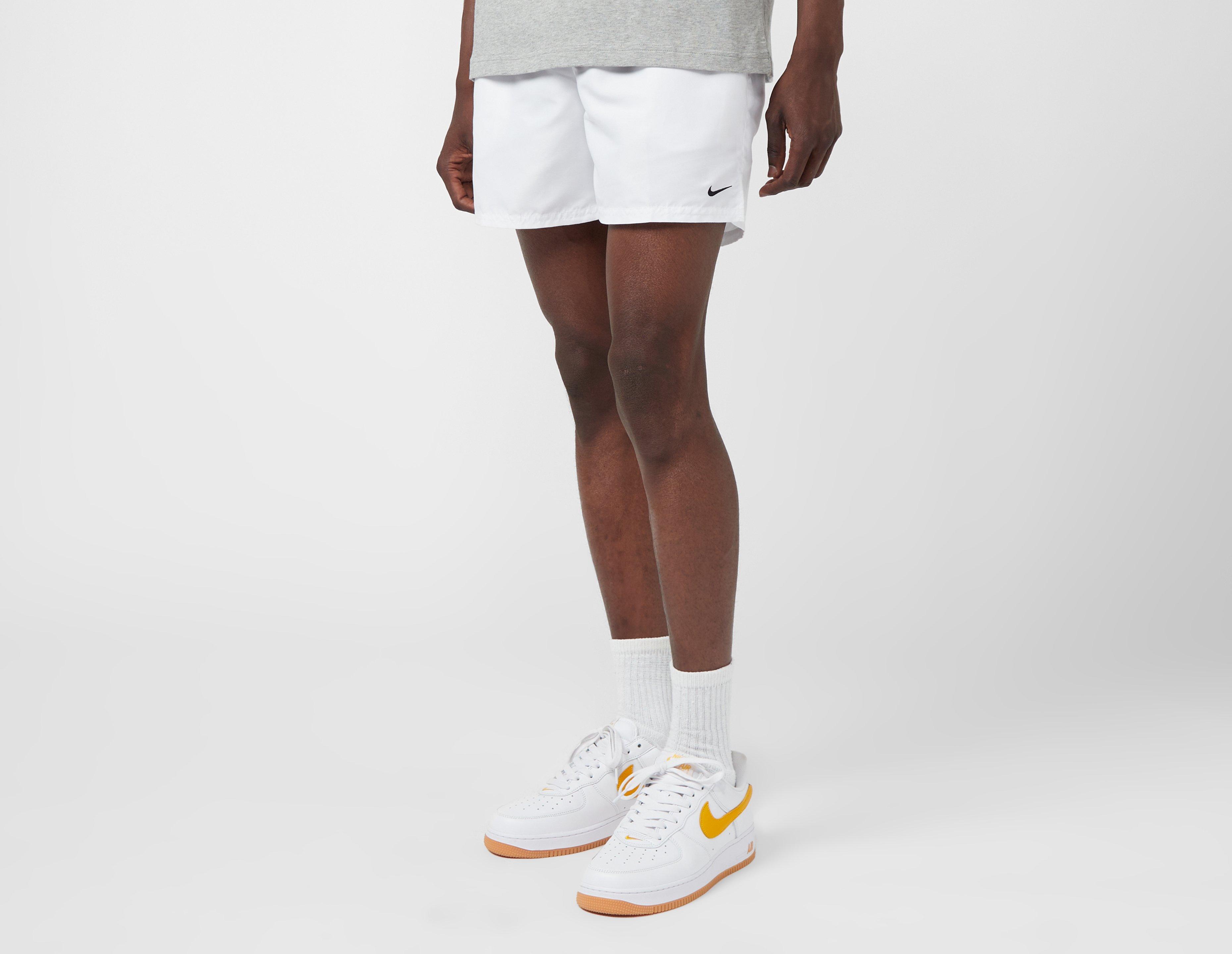 White nike cheap swim shorts